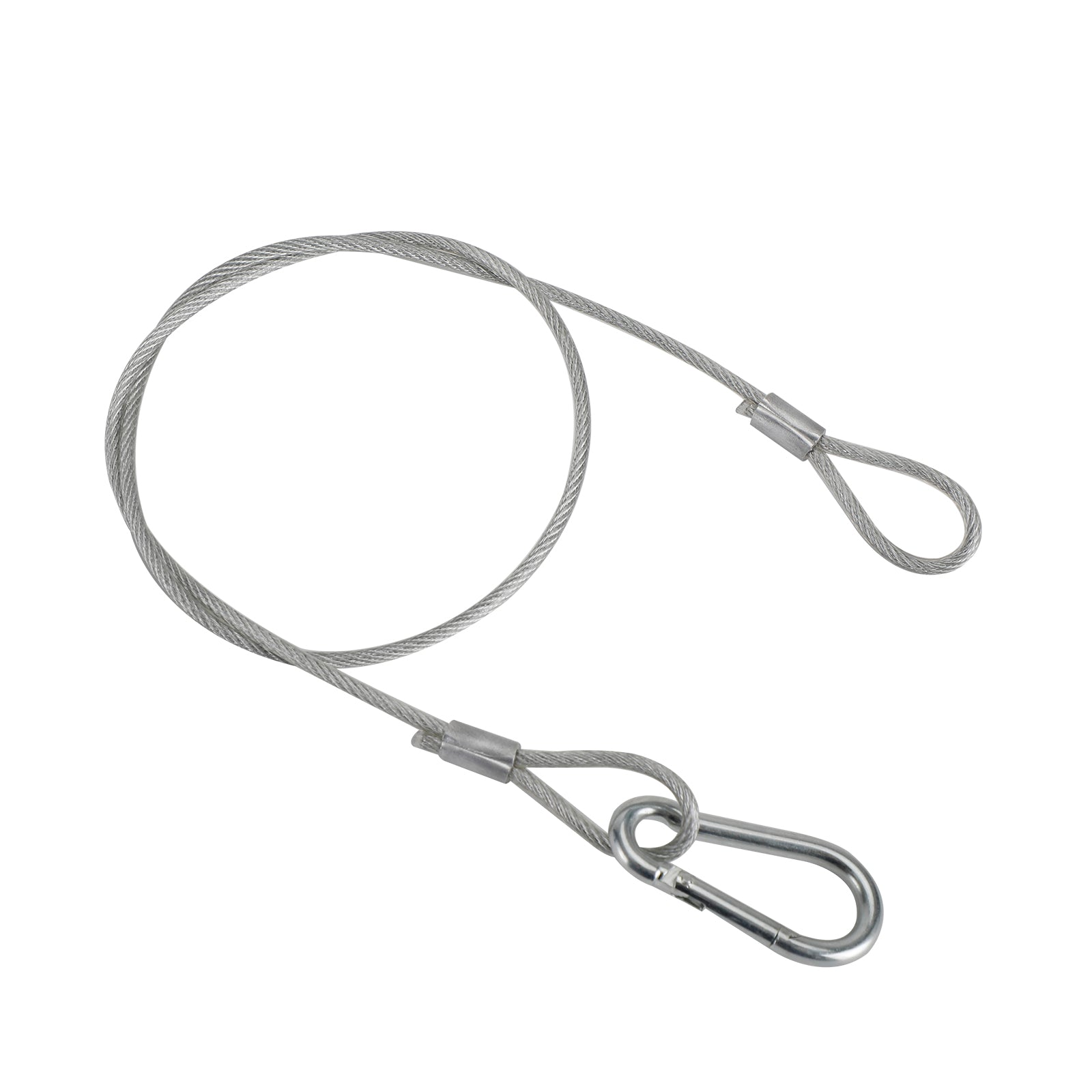 1/5/10 st 26.4"Ståltrådssäkerhetskabel för scenljusklämma Par-ljus