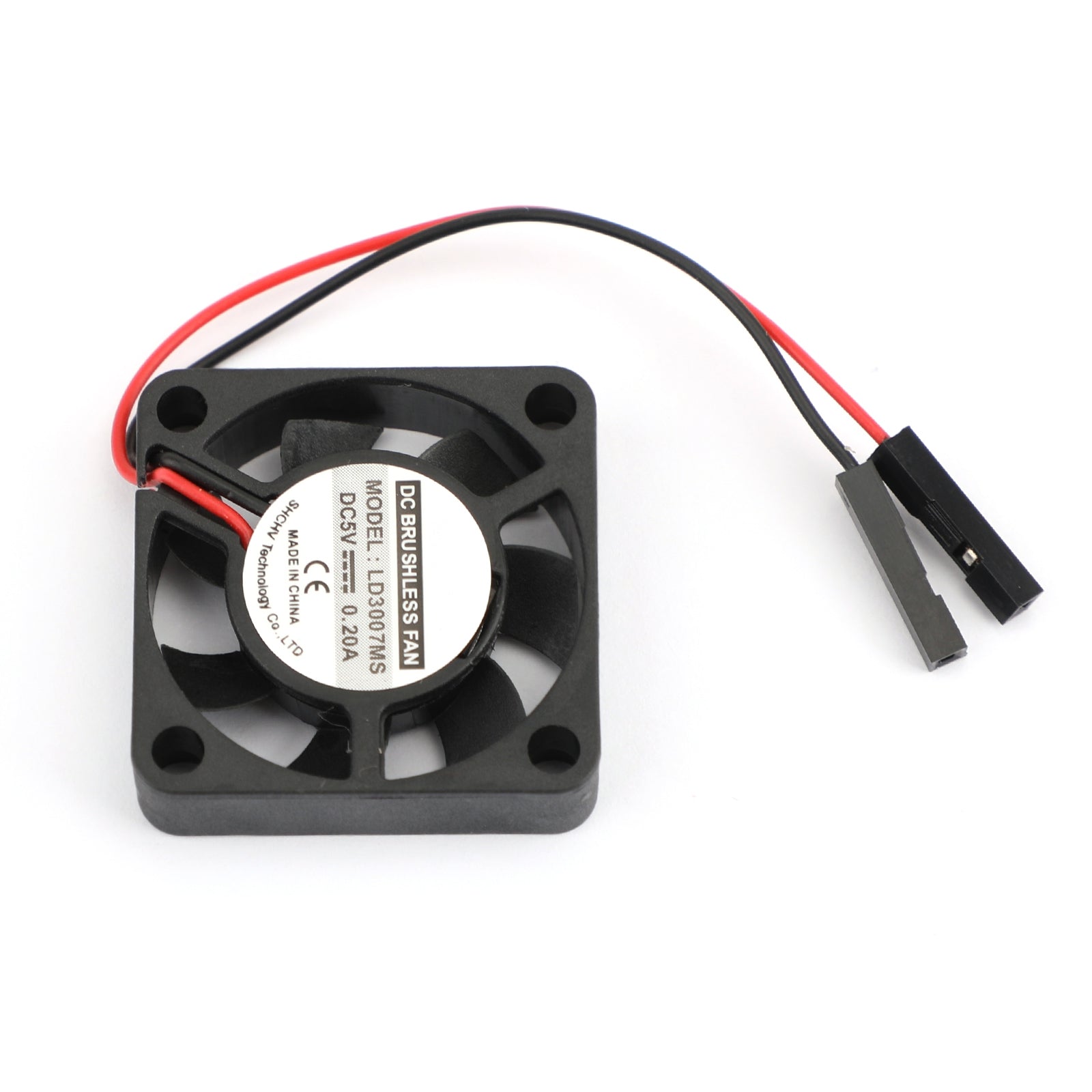 Ventilador de refrigeración de 2 pines, 30MM x 30MM, 3007, 5V, radiante para Raspberry Pi 3 Modelo B 4B 2B B