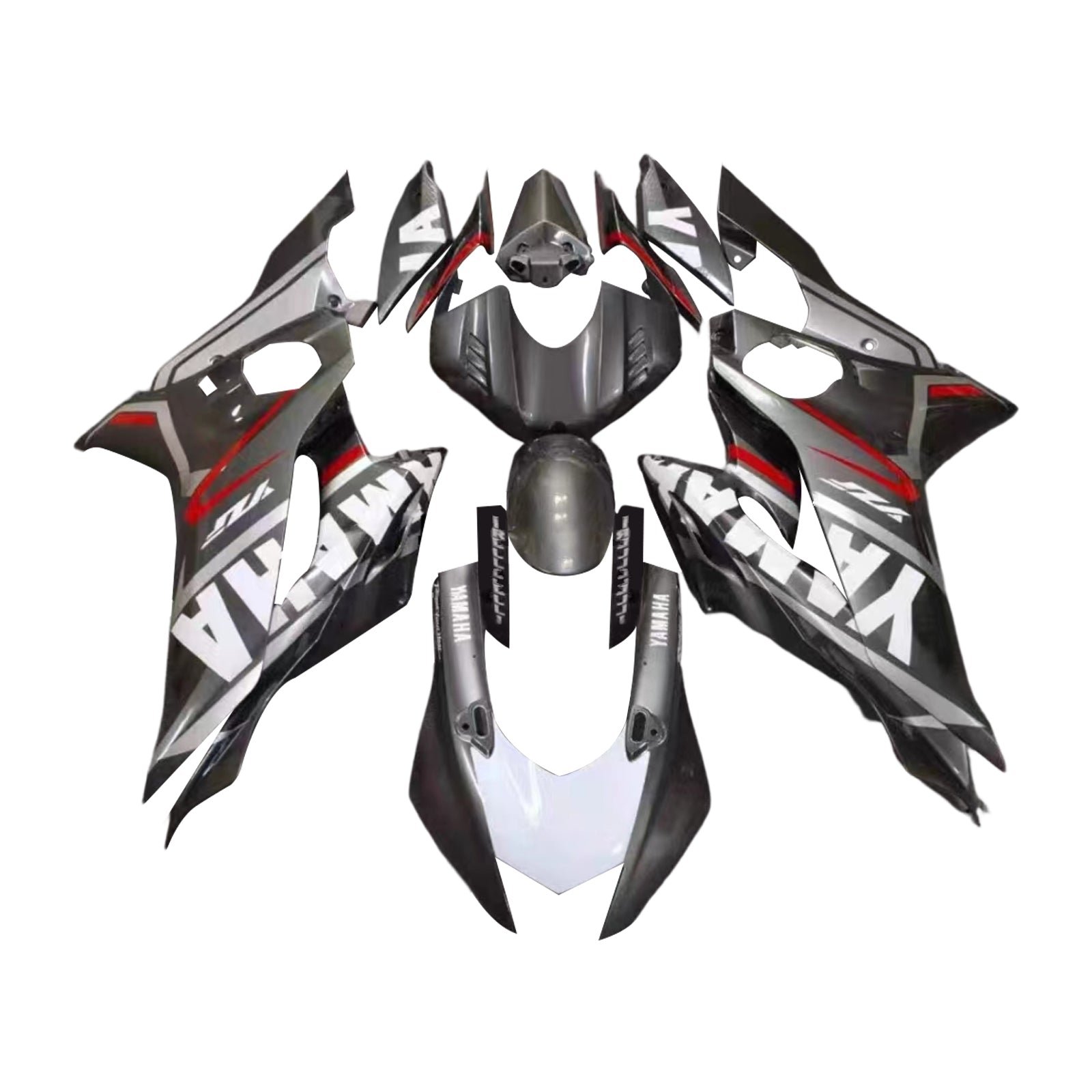 2017-2022 Yamaha yzf-r6 Kit de carénage kit de carrosserie en plastique