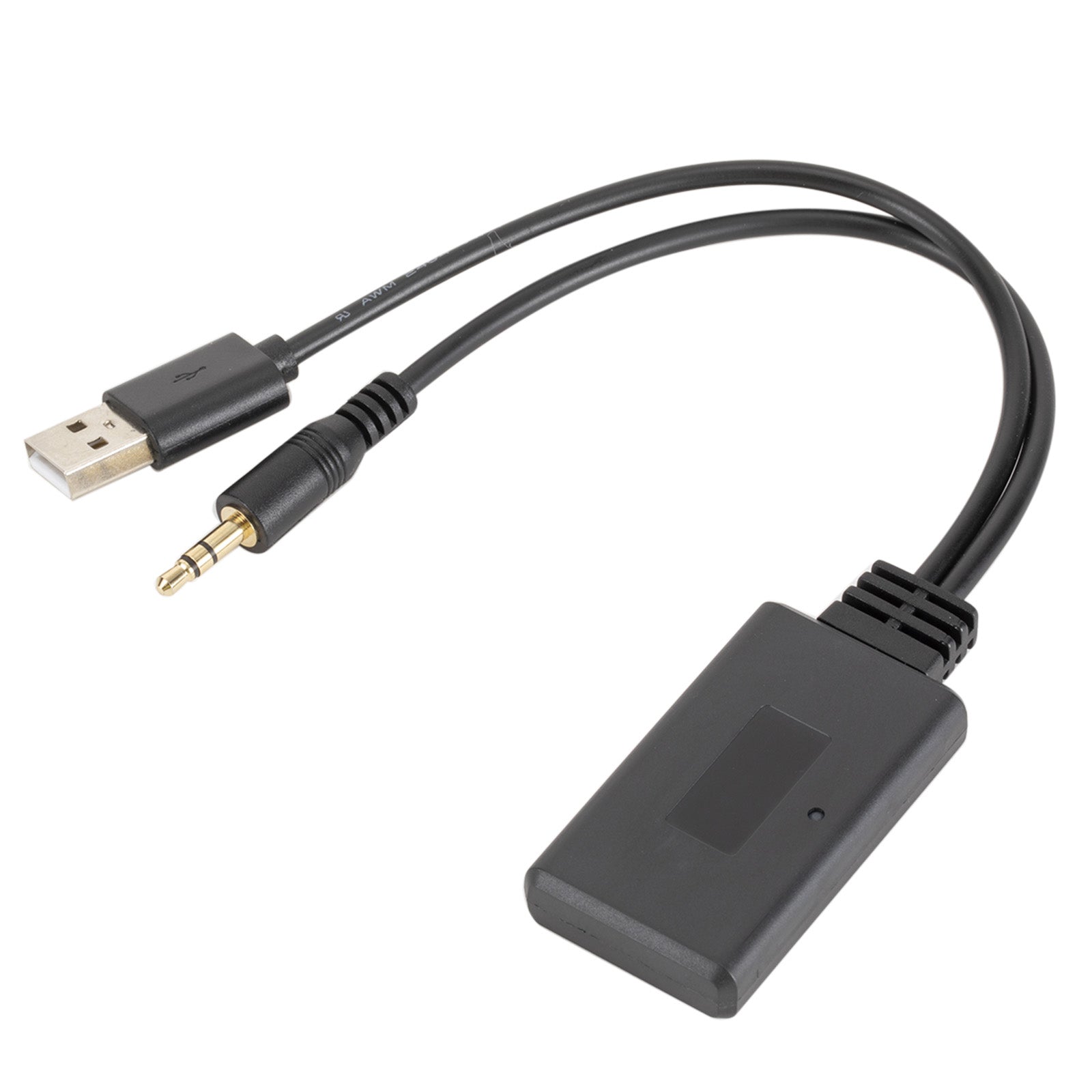 Mini receptor Bluetooth 5,0, adaptador de Audio CD estéreo con conector USB de 3,5mm para coche AUX