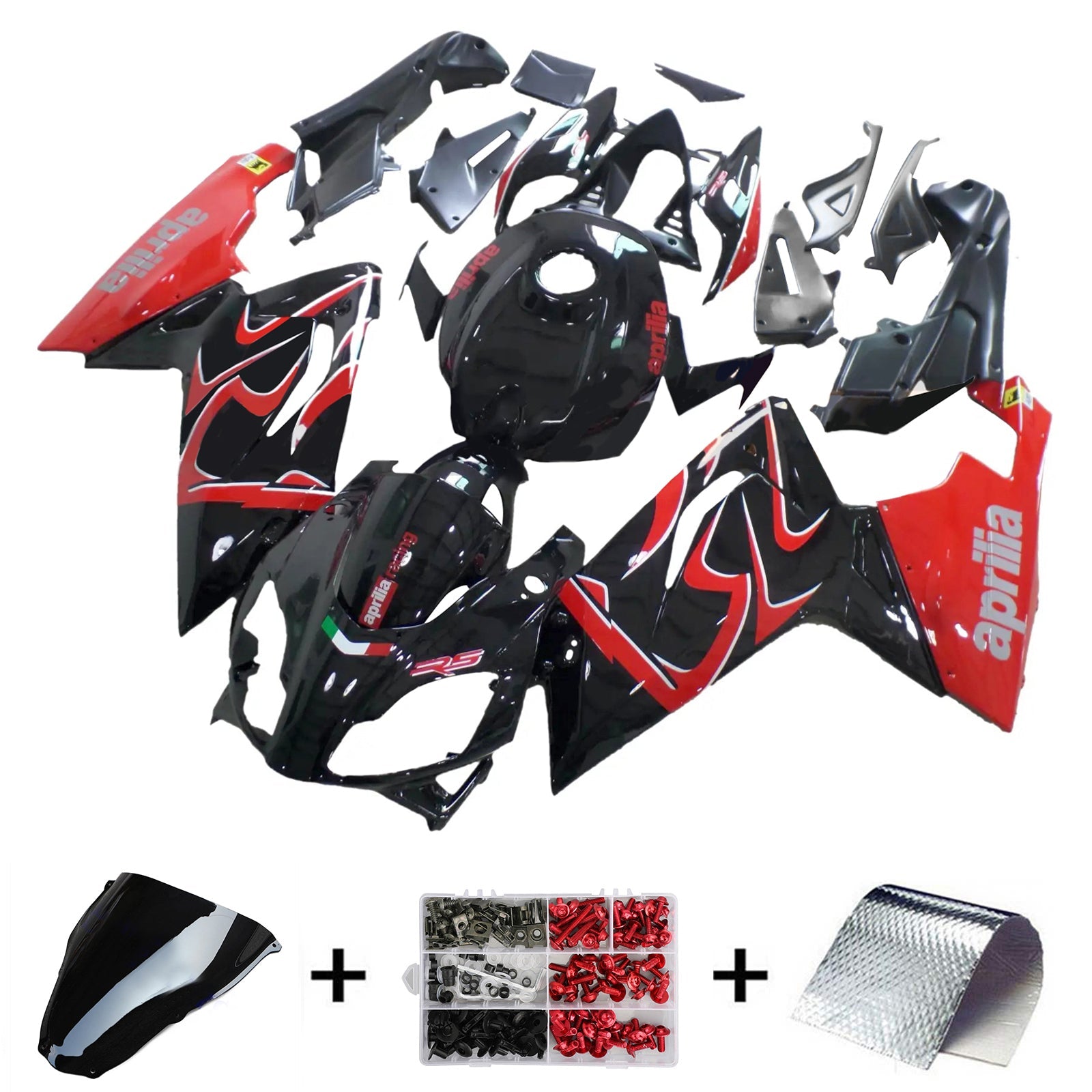 2006-2011 Aprilia RS125 Fairing Kit Bodywork ABS de plástico