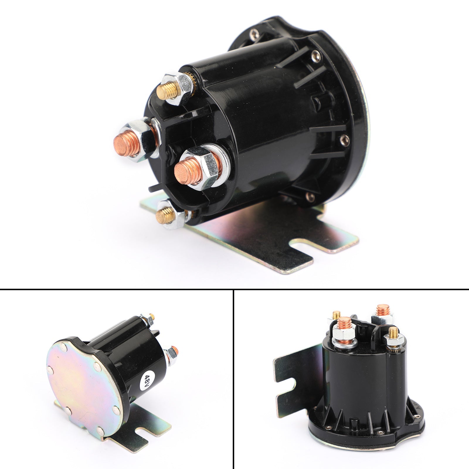 Solenoide para EZ-GO Electric TXT de 48 V, años 2010 en adelante & Todos los vehículos MPT 800/1000 de 48 voltios genéricos