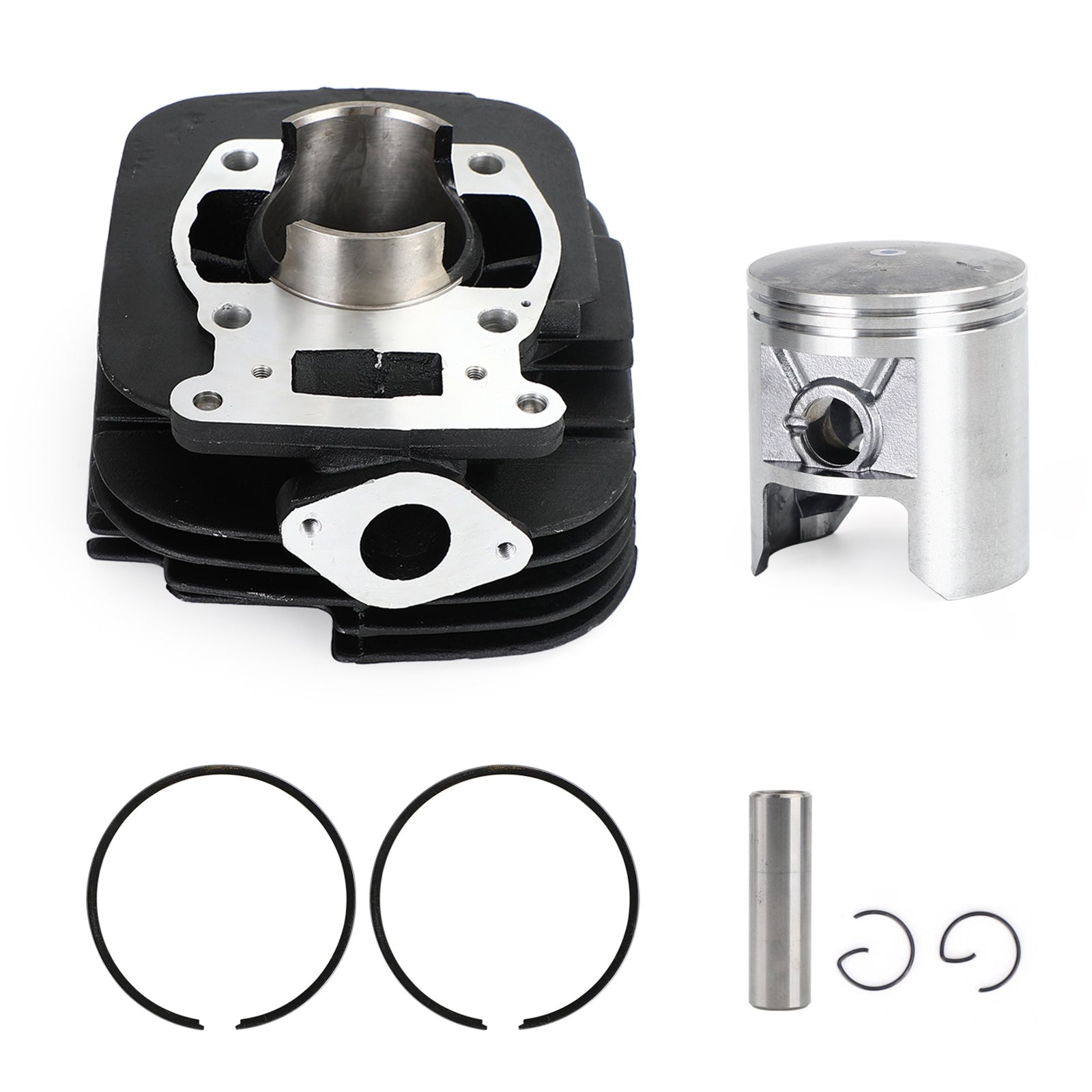 Kit de pistón de jarra cilíndrica de 64mm de diámetro para Suzuki TS185 Sierra 1977-1979 11210-29901