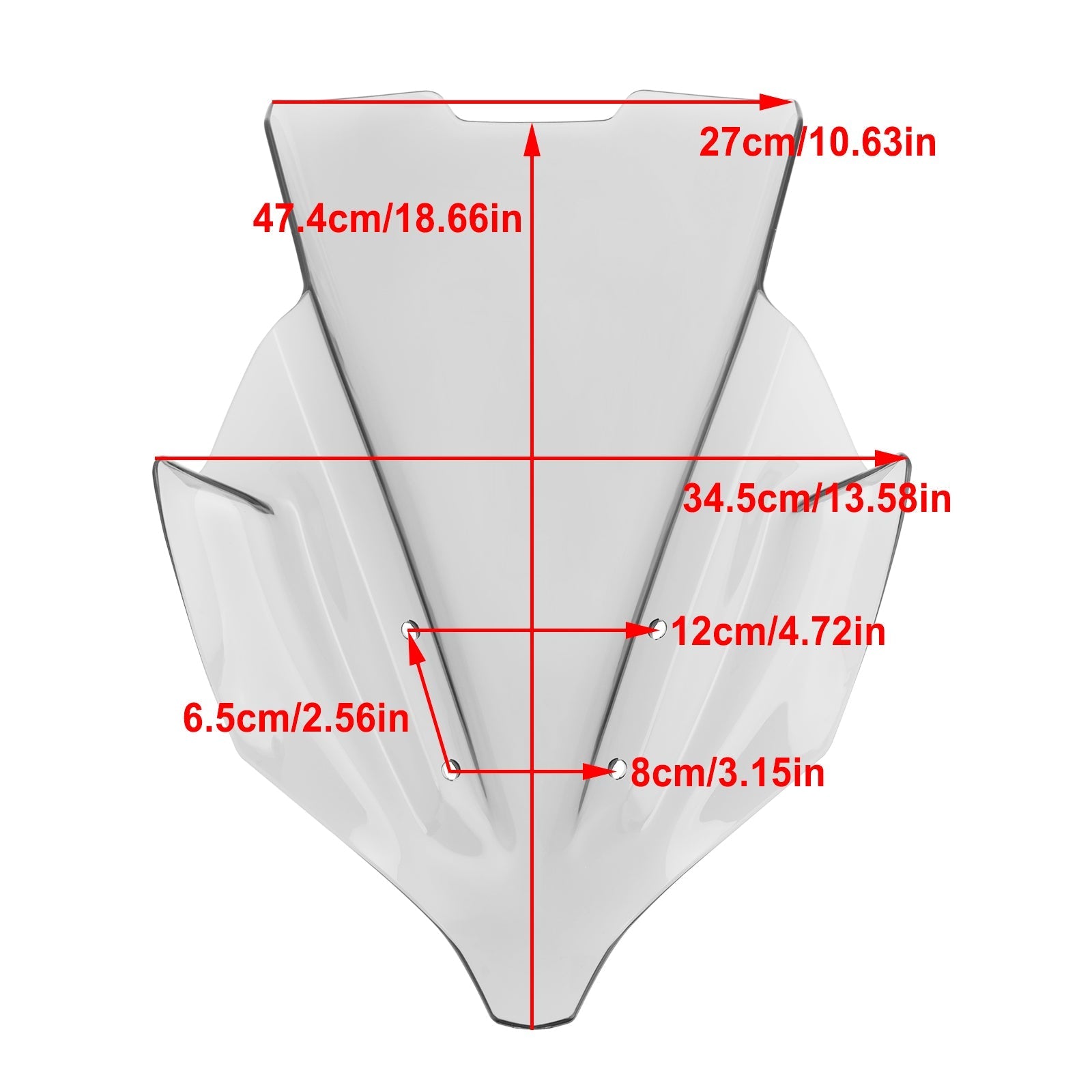 Yamaha MT 10 MT-10 2022 ABS MOTOCYCILY Windshield Windscreen