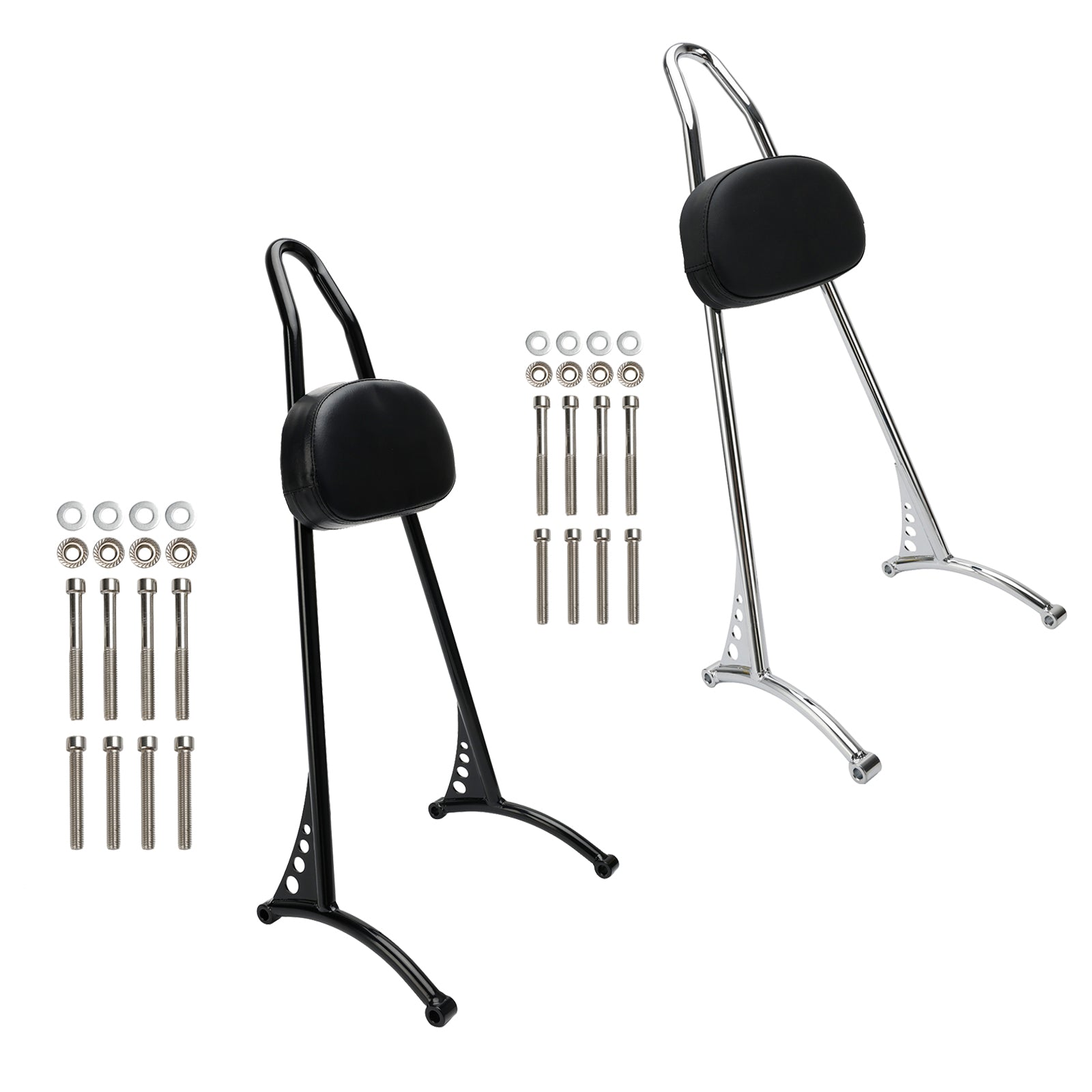 Dossier de barre Sissy passager pour Sportster Iron 883 1200 XL 48 72 2004-plus tard