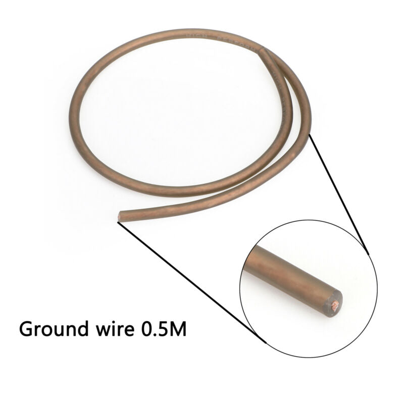 10Gauge 1500W linbanans förstärkare Kit AMP Audio RCA Sub Subwoofer Wiring Wire 2F