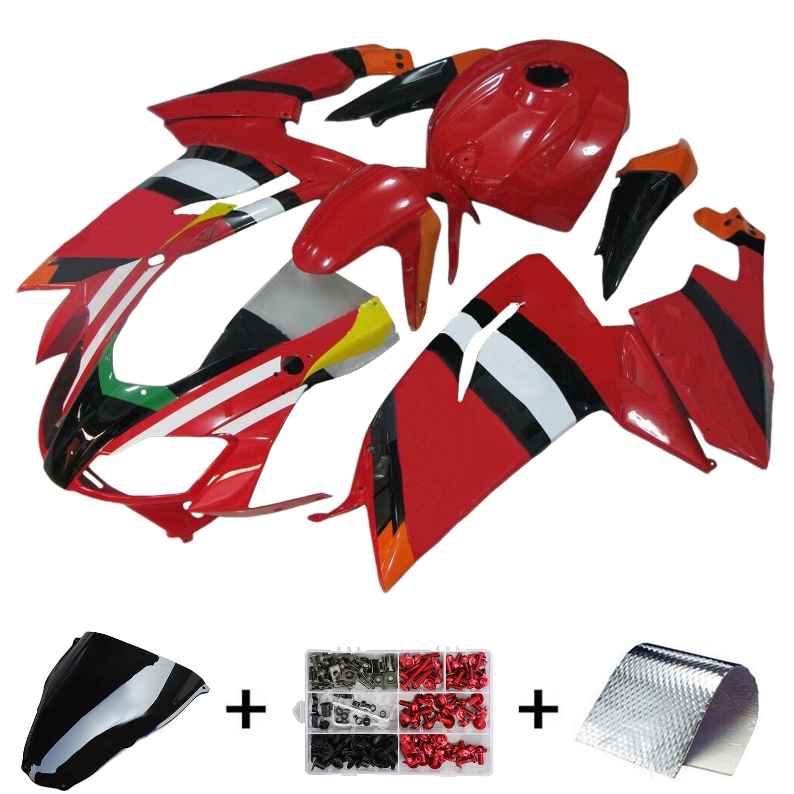 2006-2011 Aprilia RS125 Fairing Kit Bodywork ABS de plástico