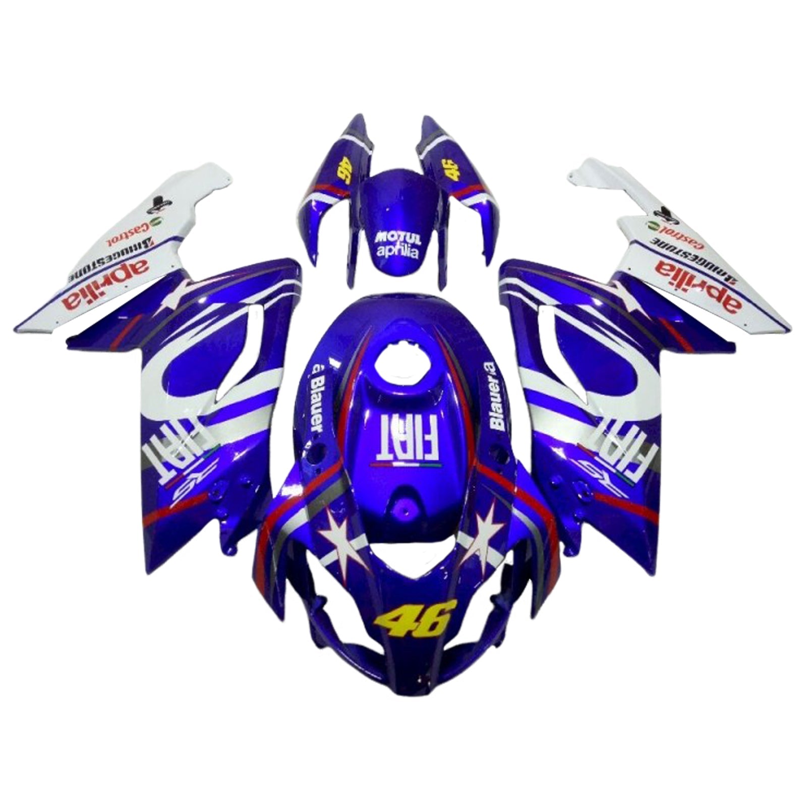 2006-2011 Aprilia RS125 Fairing Kit Bodywork ABS de plástico