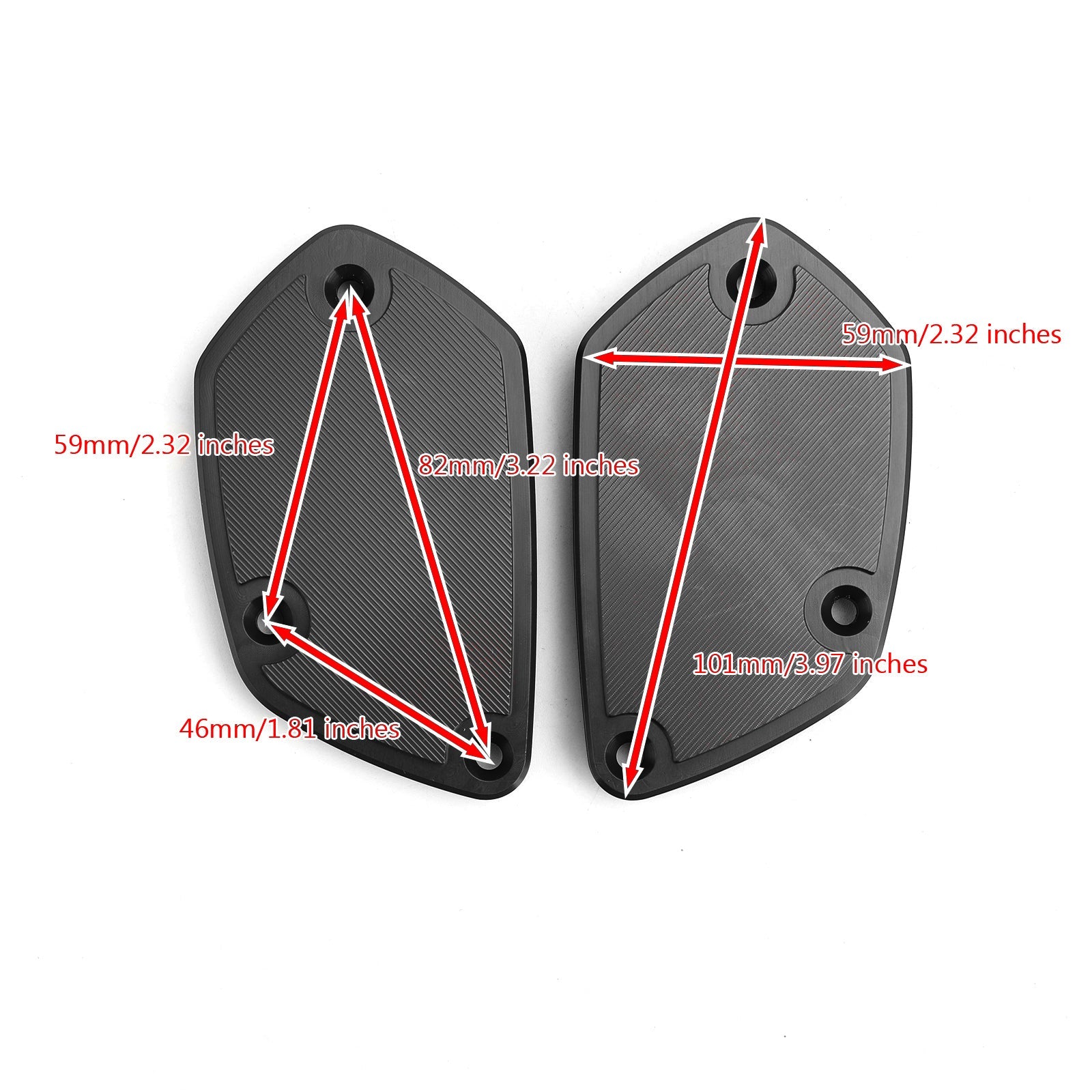 Frambromskopplingsbehållare Fluid Cap Cover Fit For BMW R Nine T 2014-2020 Generic