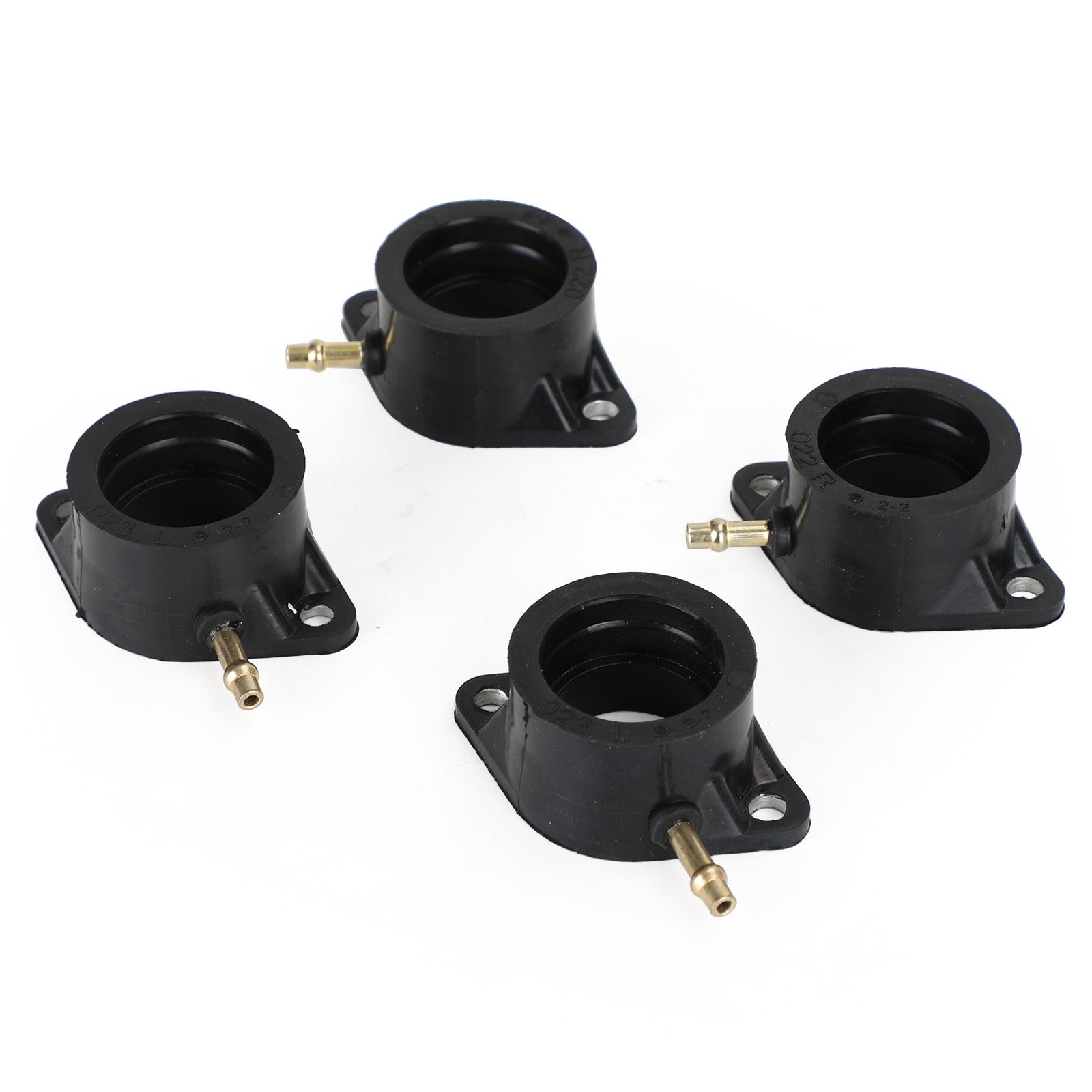 COLLECTEUR D'ADMISSION DE CARBURATEUR CARB 2 GAUCHE 2 DROITE Pour KAWASAKI 16065-028 16065-029 Générique