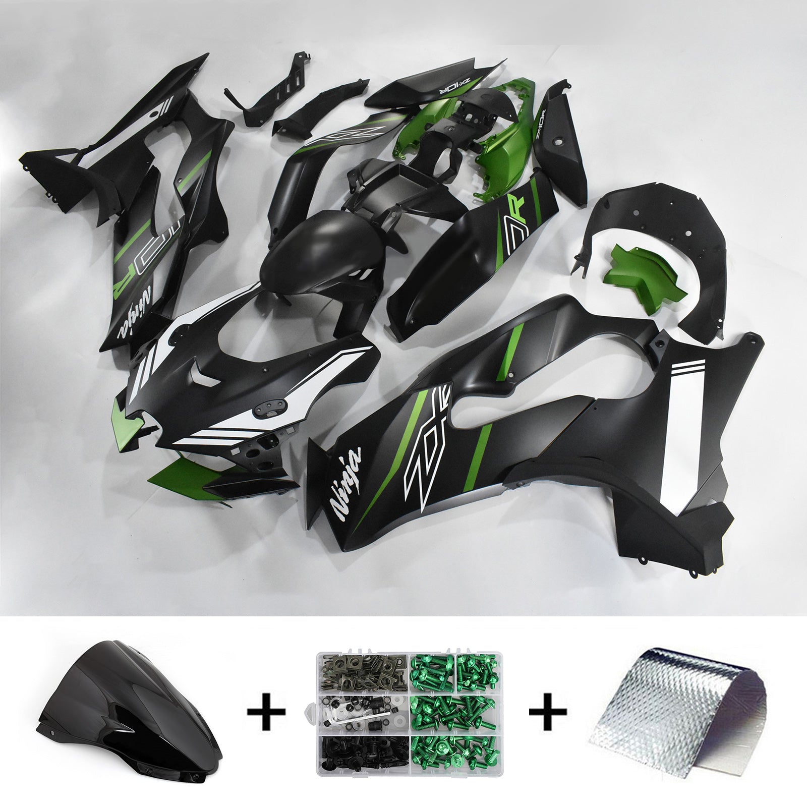 2021-2024 Kawasaki ZX-10R ZX10R AmotoPart Injekcia Kit na kapote Kozy