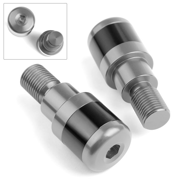 Motorcycle Handle Bar End 7/8" Plugs Slider Billet for Yamaha MT-07 MT-09 MT-10 Generic