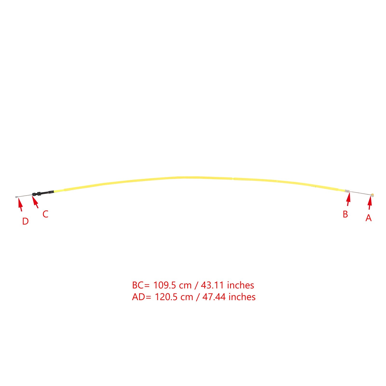 Remplacement de câble d'embrayage de moto adapté pour Yamaha YZF R1 YZF-R1 2002-2003 générique