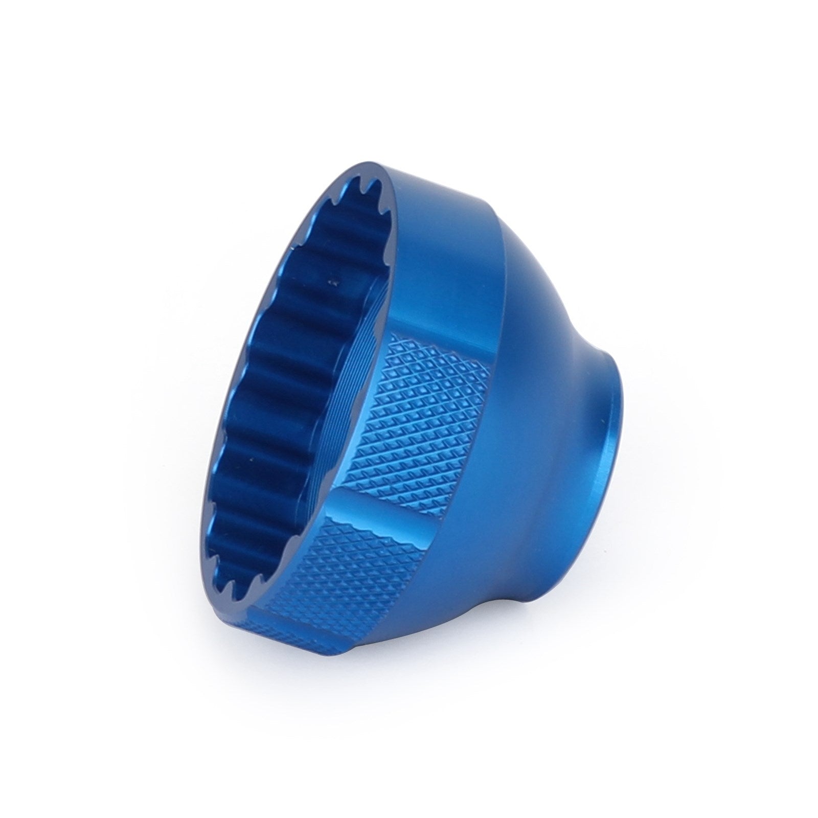 BBT-69.2 16-hakk 44 mm 3/8" Ekstern kranklagerverktøy svart/blå