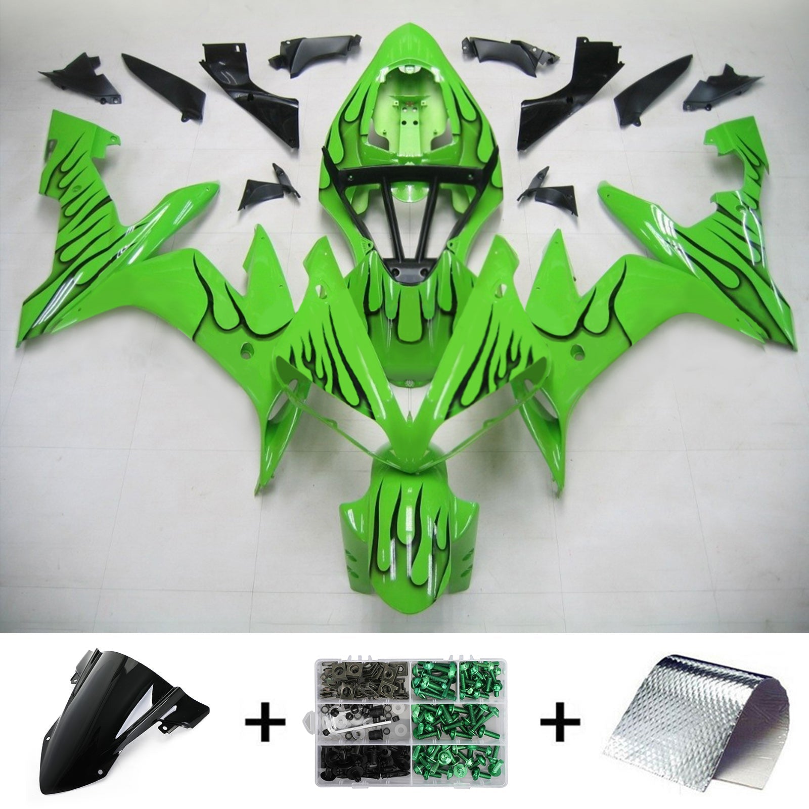 2004-2006 Yamaha YZF 1000 R1 Kit de carénage générique