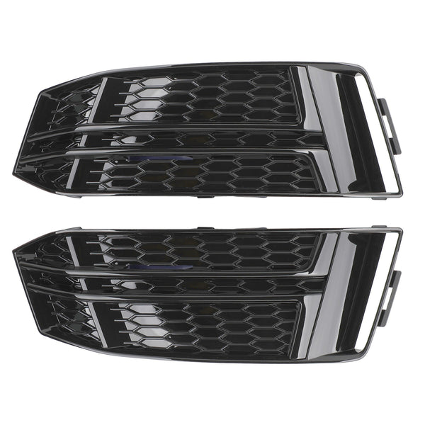 2016-2018 AUDI S4/A4 B9 S-LINE (Not Fit A4) Pair Front Fog Light Cover 8W0 807 681 F 8W0 807 682 F Generic