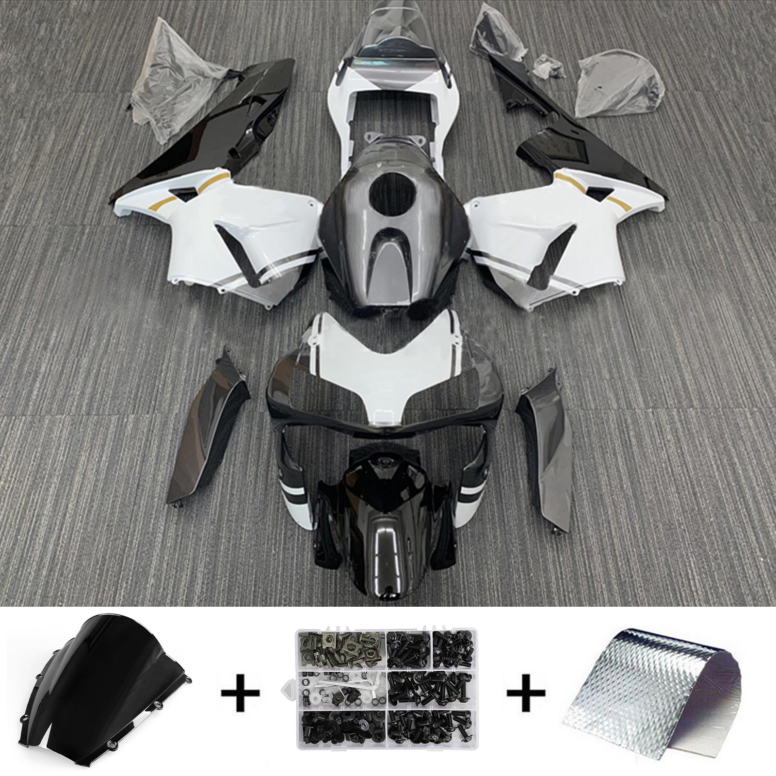 2003-2004 Honda CBR600RR F5 FAIRING KIT BODEWORD PLASTU ABS