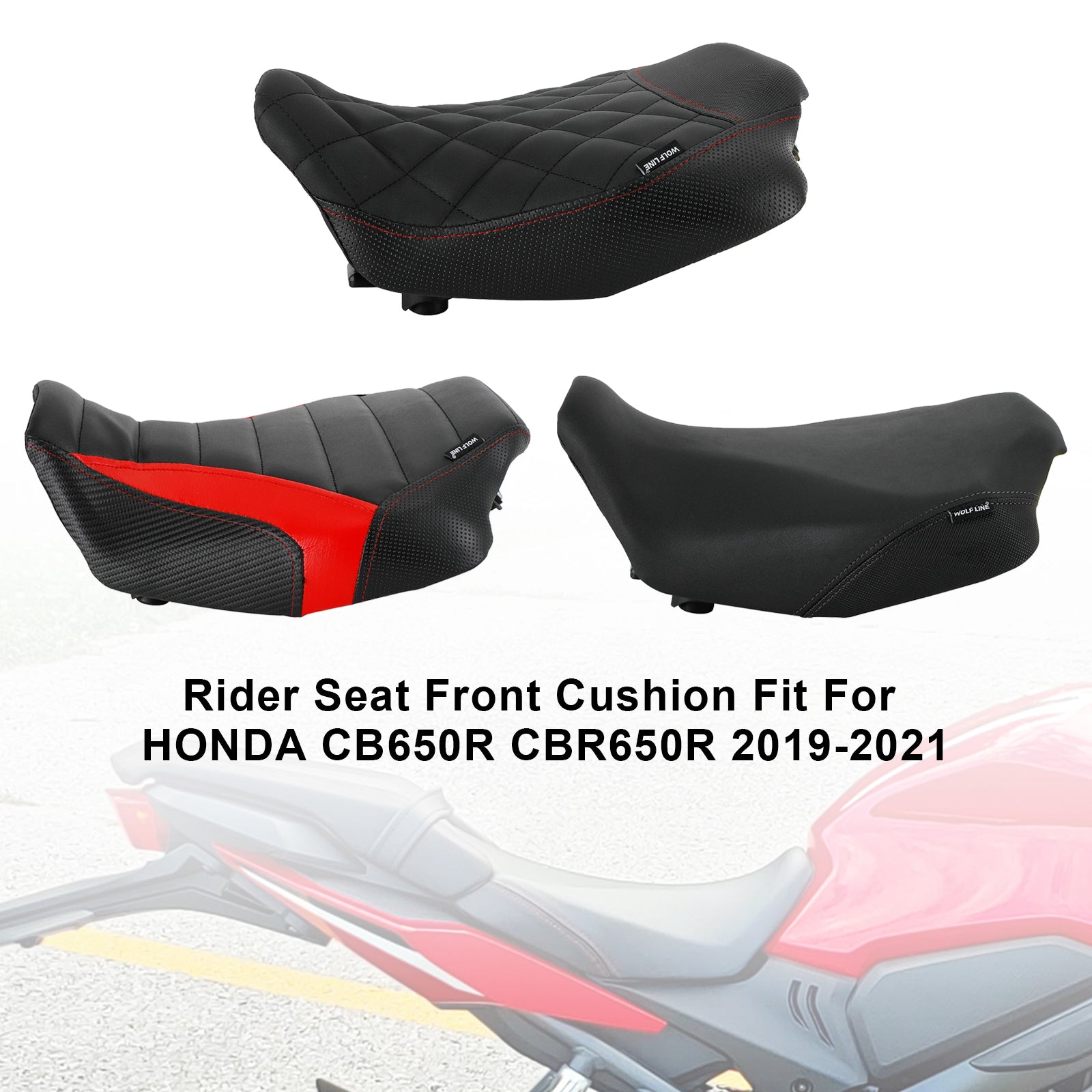 2019-2023 Honda CB CBR 650R Rider Passenger Seat Frab Cushion Fram