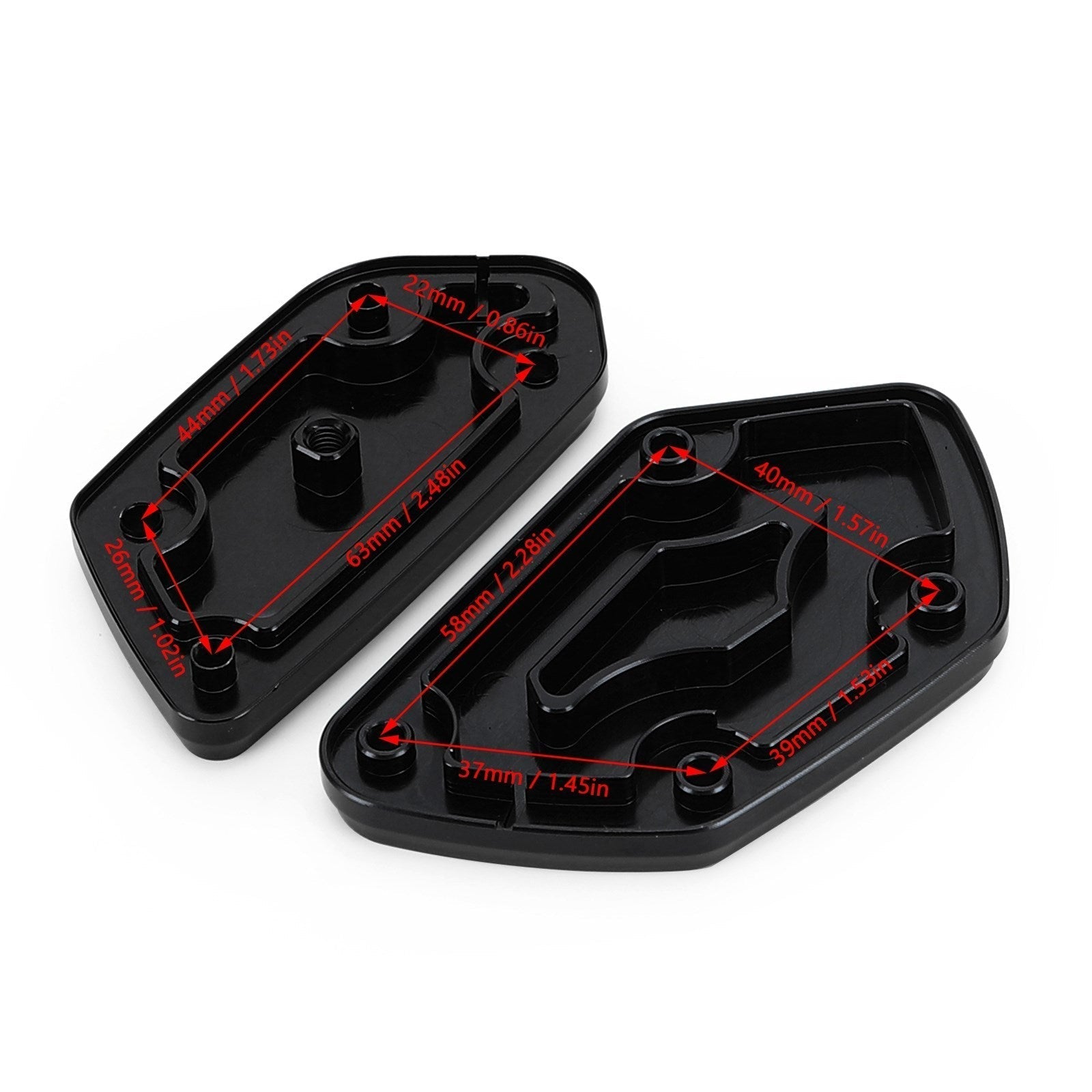 Front Brake Clutch Reservoir Cover Cap for BMW R1200GS Adv R1200 R/RT/RS 12-2021