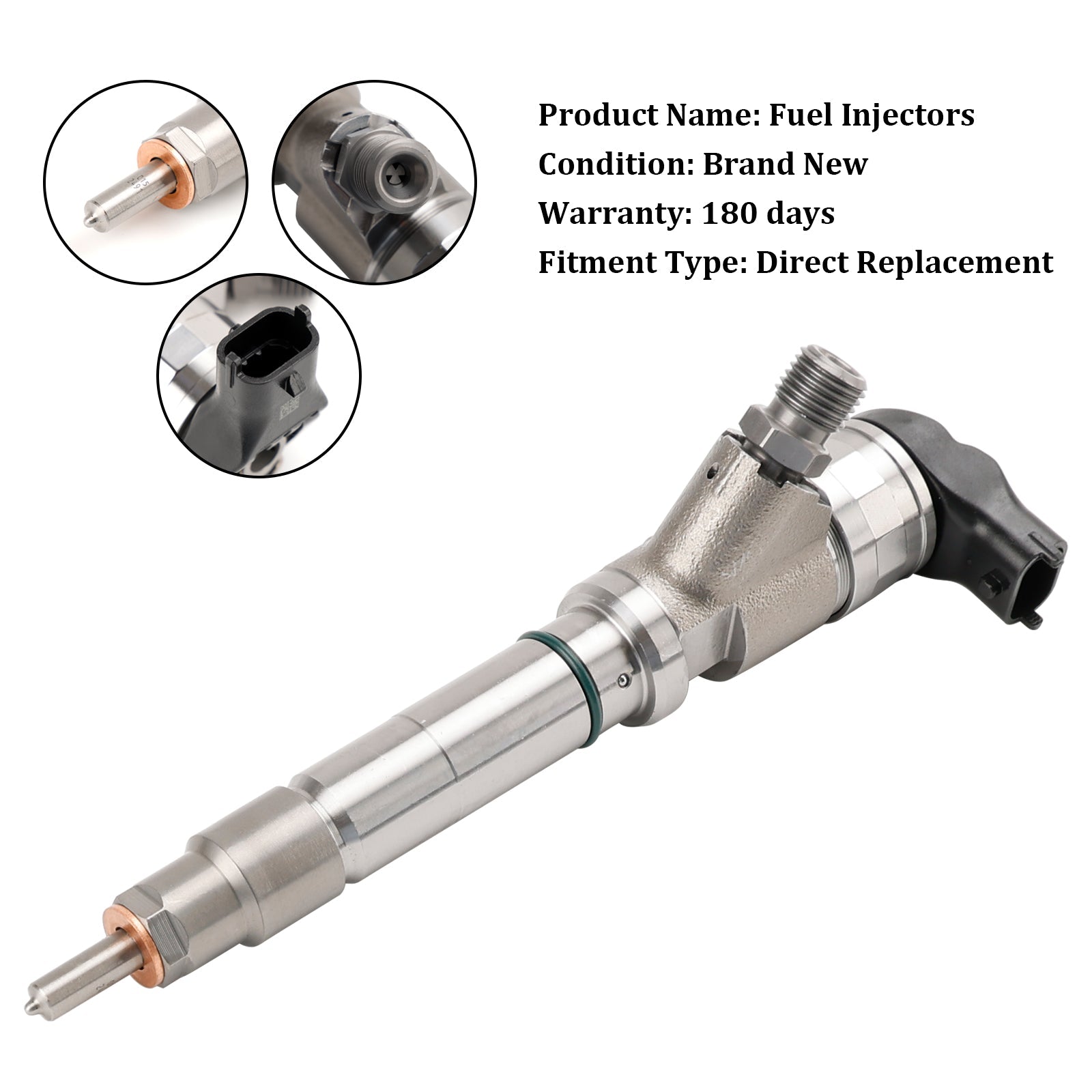 2006 Chevrolet Silverado GMC Sierra 2500 3500 HD Hummer H1 6.6L V8 Diesel 1PCS Injecteur de carburant 0445120042 0445120082