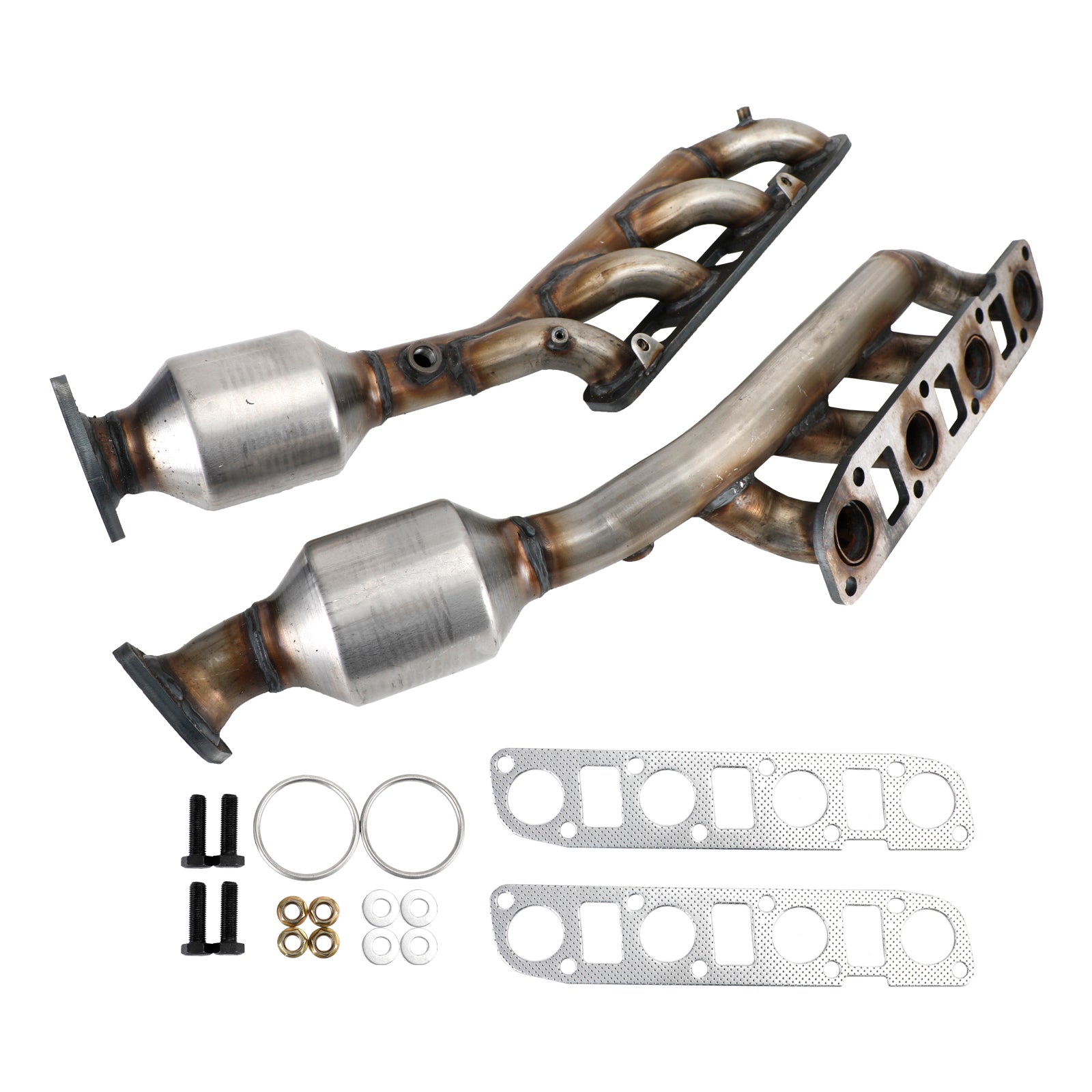 Collecteur gauche pour Nissan Titan 5.6L 2004-2015 & Convertisseurs catalytiques droits
