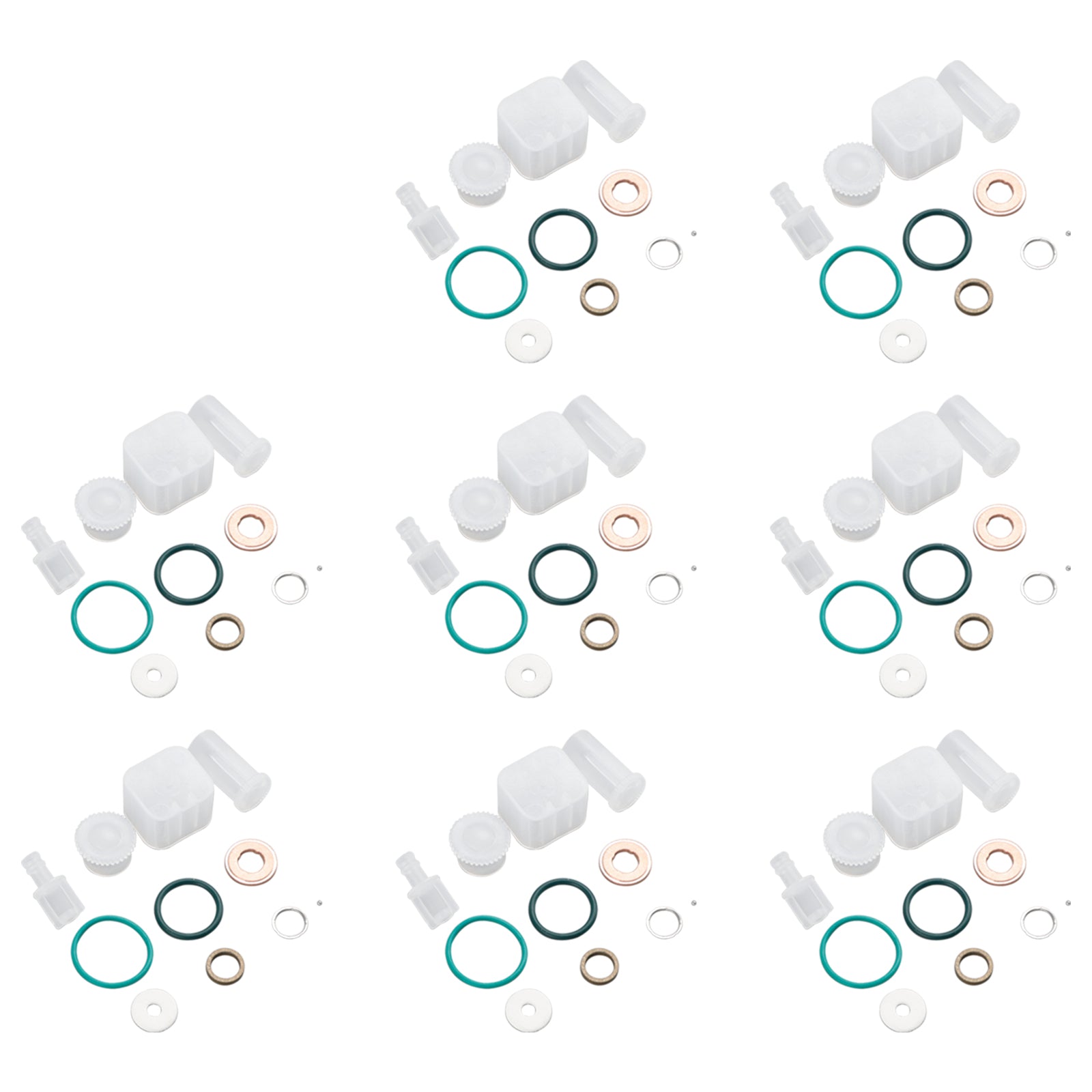 Kit de réparation d'injecteur de carburant, 8 pièces, pour Chevy GMC Duramax 6,6l 2004 – 2005 Diesel