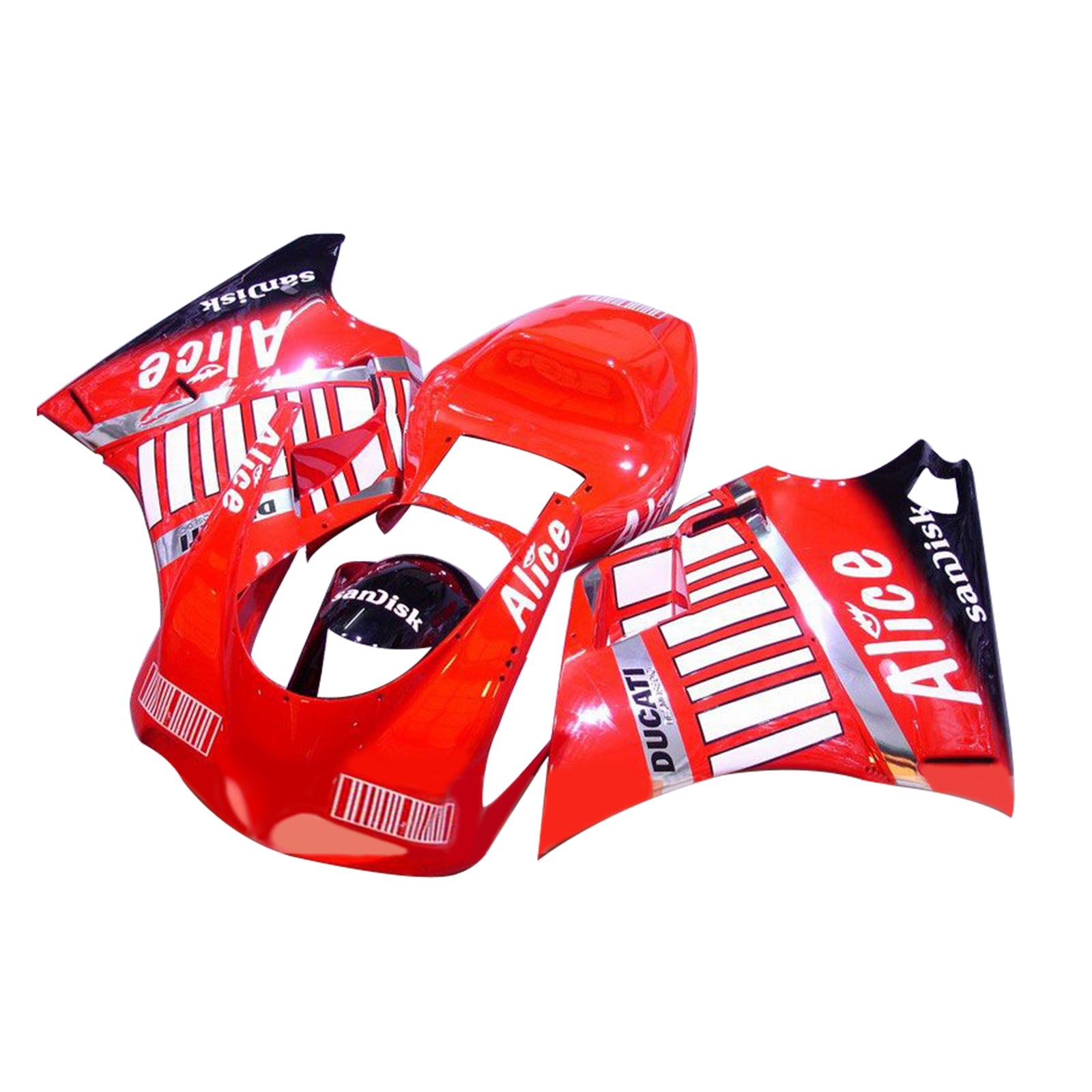 1996-2002 Ducati 996 748 916 998 FAIRING KIT BOODYWORK ABS #103