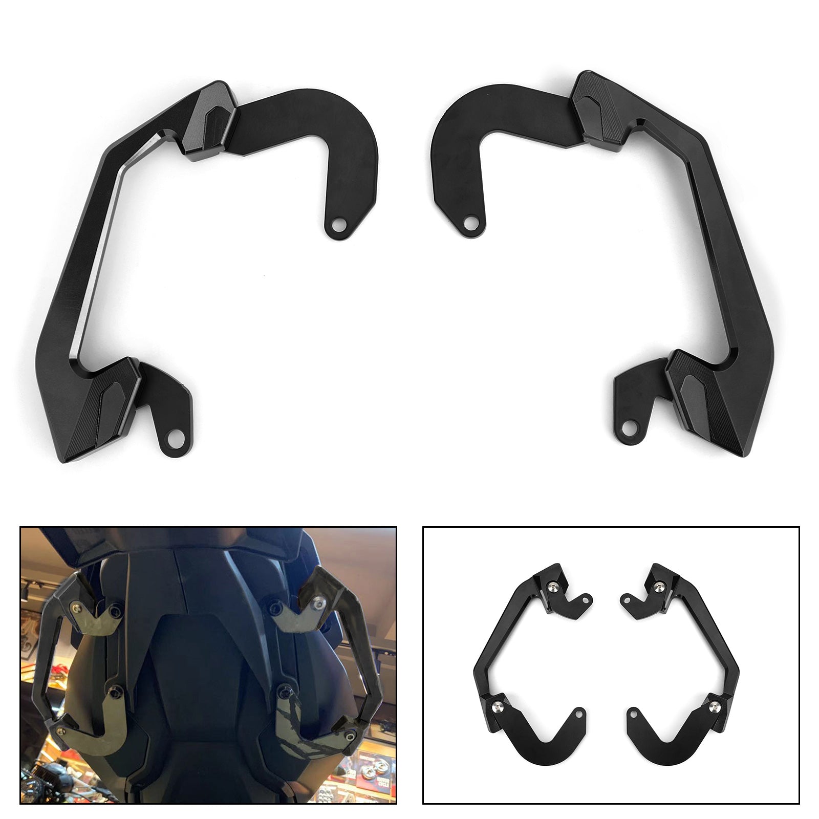 Armsteun handhouder voor motorfiets achterpassagier voor Honda CB650R 2019-2020 Generiek