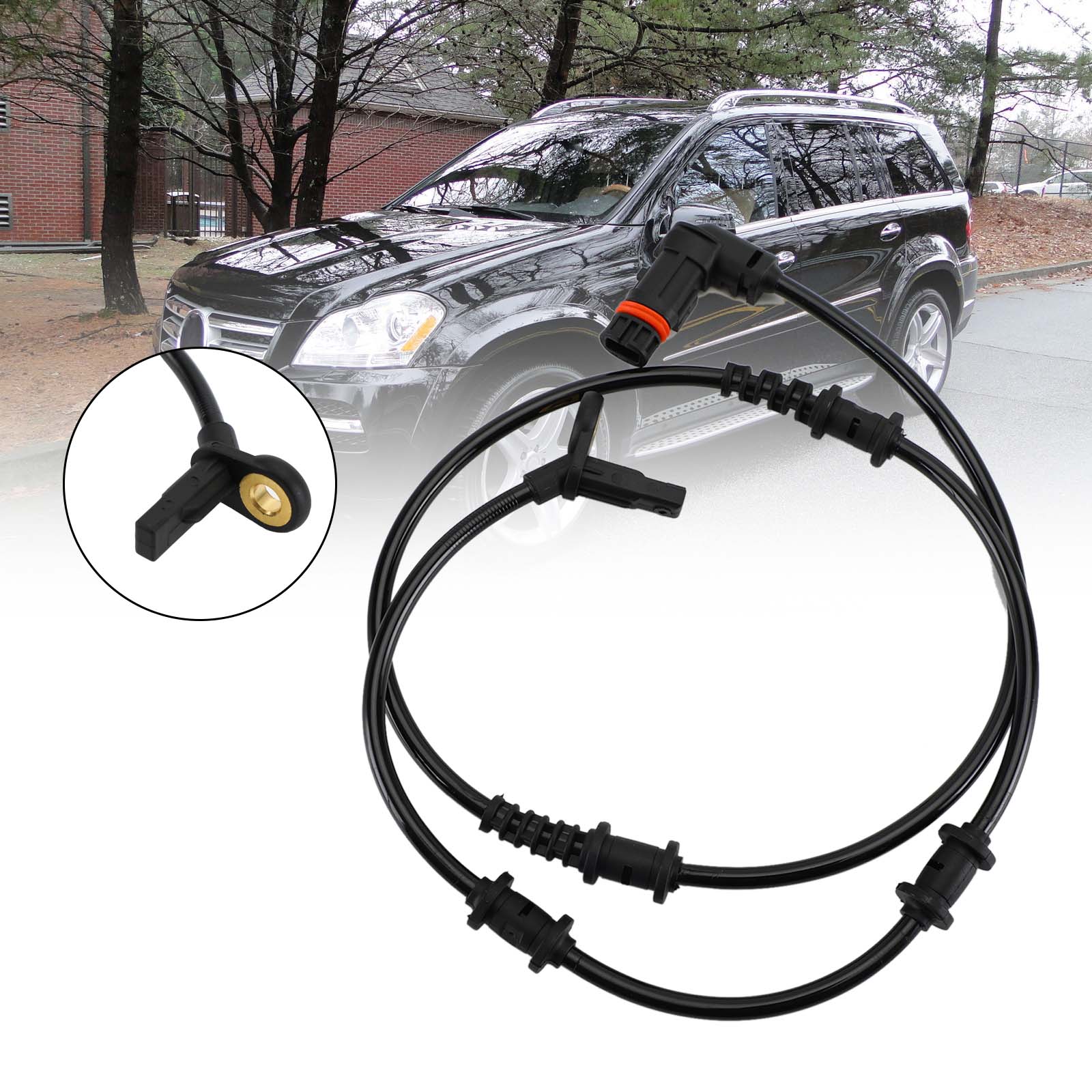 Capteur de vitesse ABS avant gauche/droite 1645400917 pour Mercedes-Benz W164 ML350 ML320 Générique