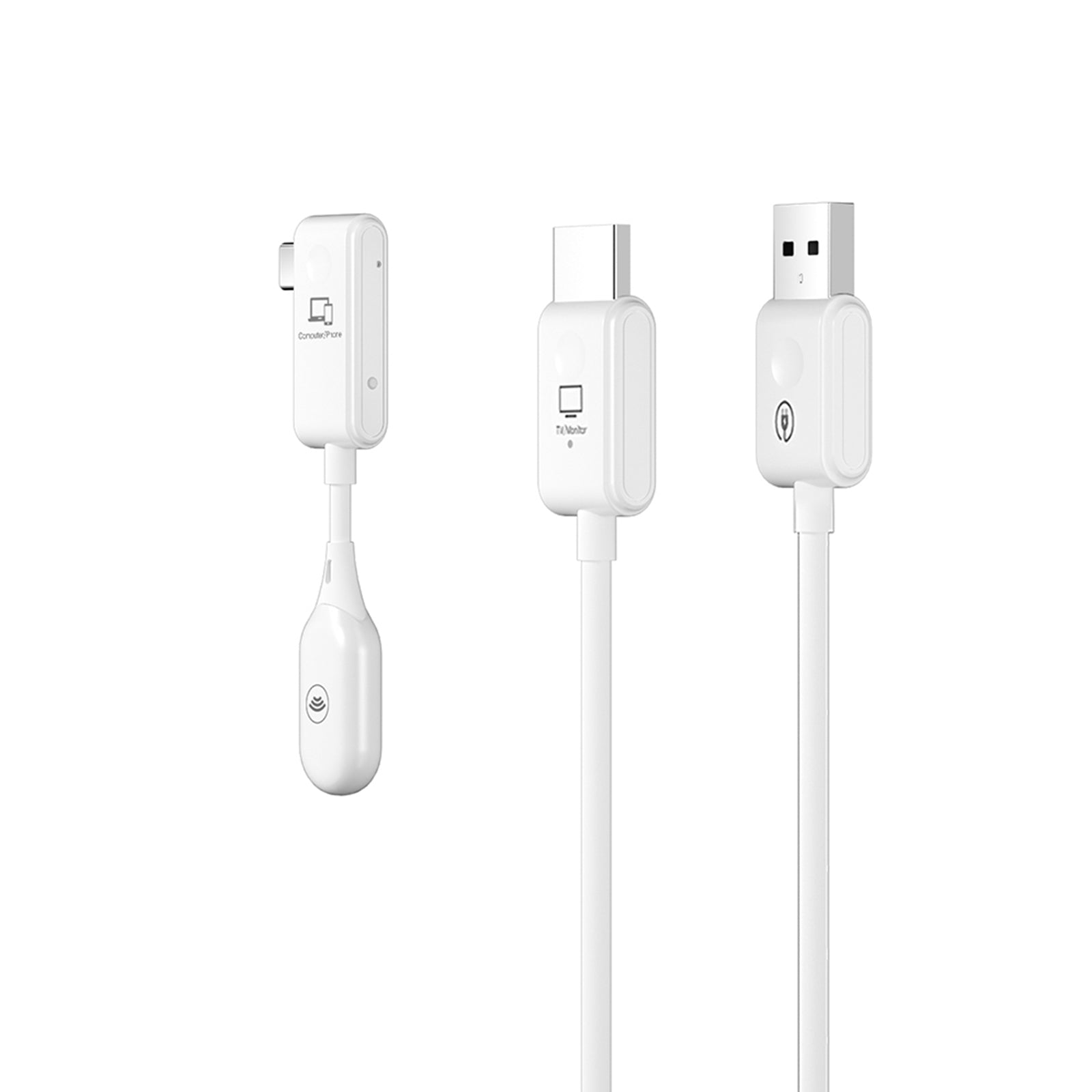 Récepteur d'émetteur vidéo d'extenseur HDMI Type-C 50m 50m pour le téléphone PC à la télévision