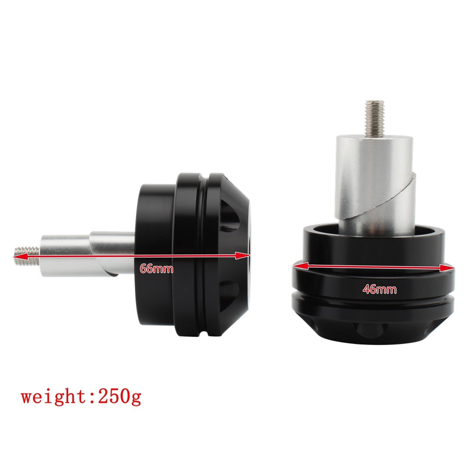 Slider de roda do protetor do garfo do eixo dianteiro ajuste-preto para BMW R Nine T R9T 20-21