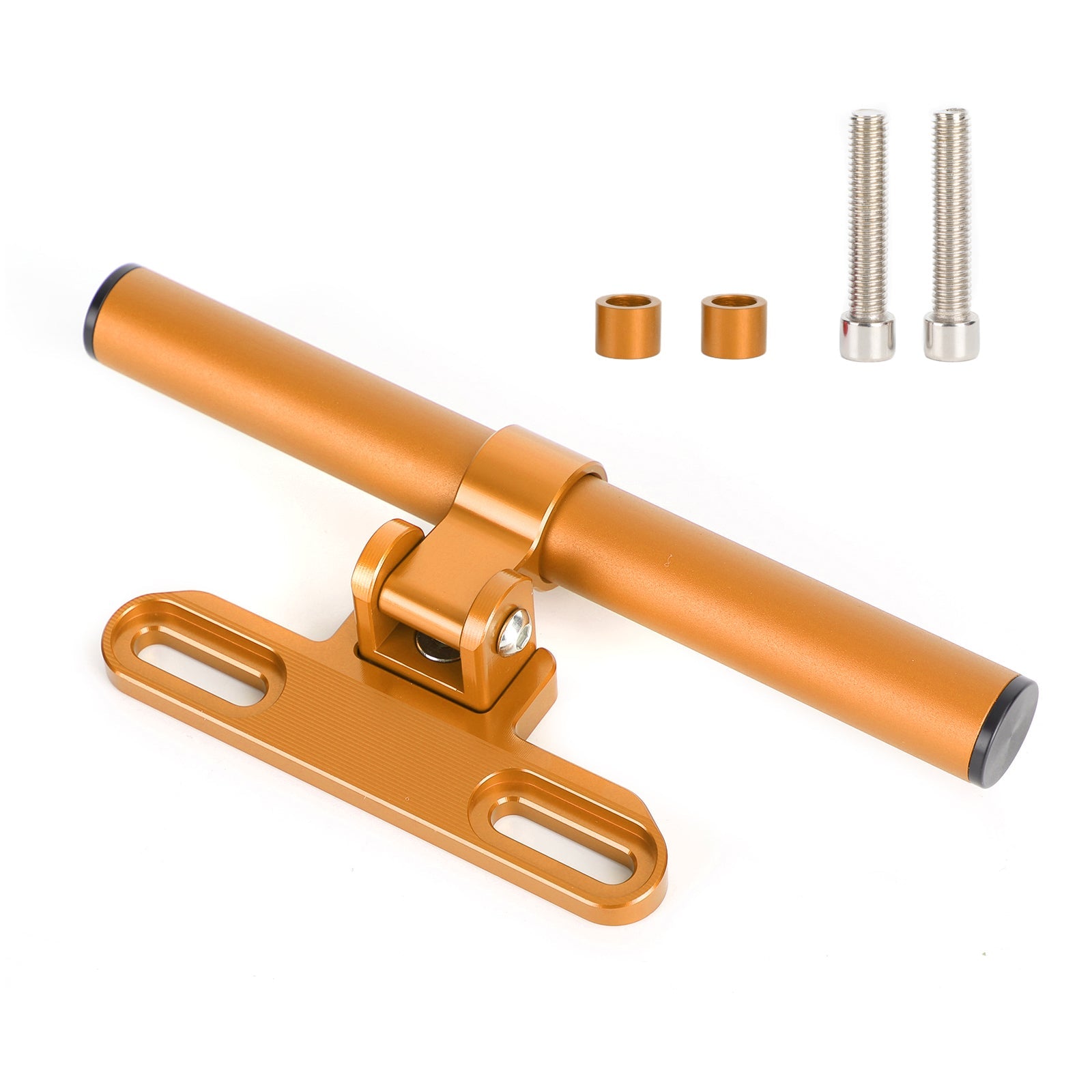 Soporte De Navegación Para Teléfono Soporte De Extensión Gps 22 Mm Para Motocicleta Moto Plata Genérico