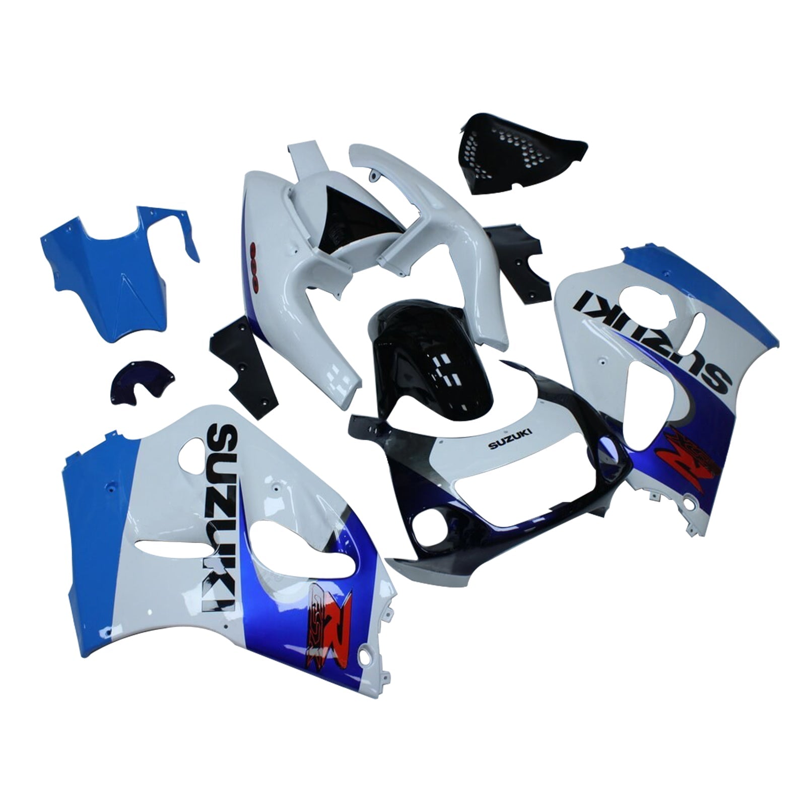 1996-2000 Suzuki GSXR600 1996-1999 GSXR750 Kit de carénage de carrosserie