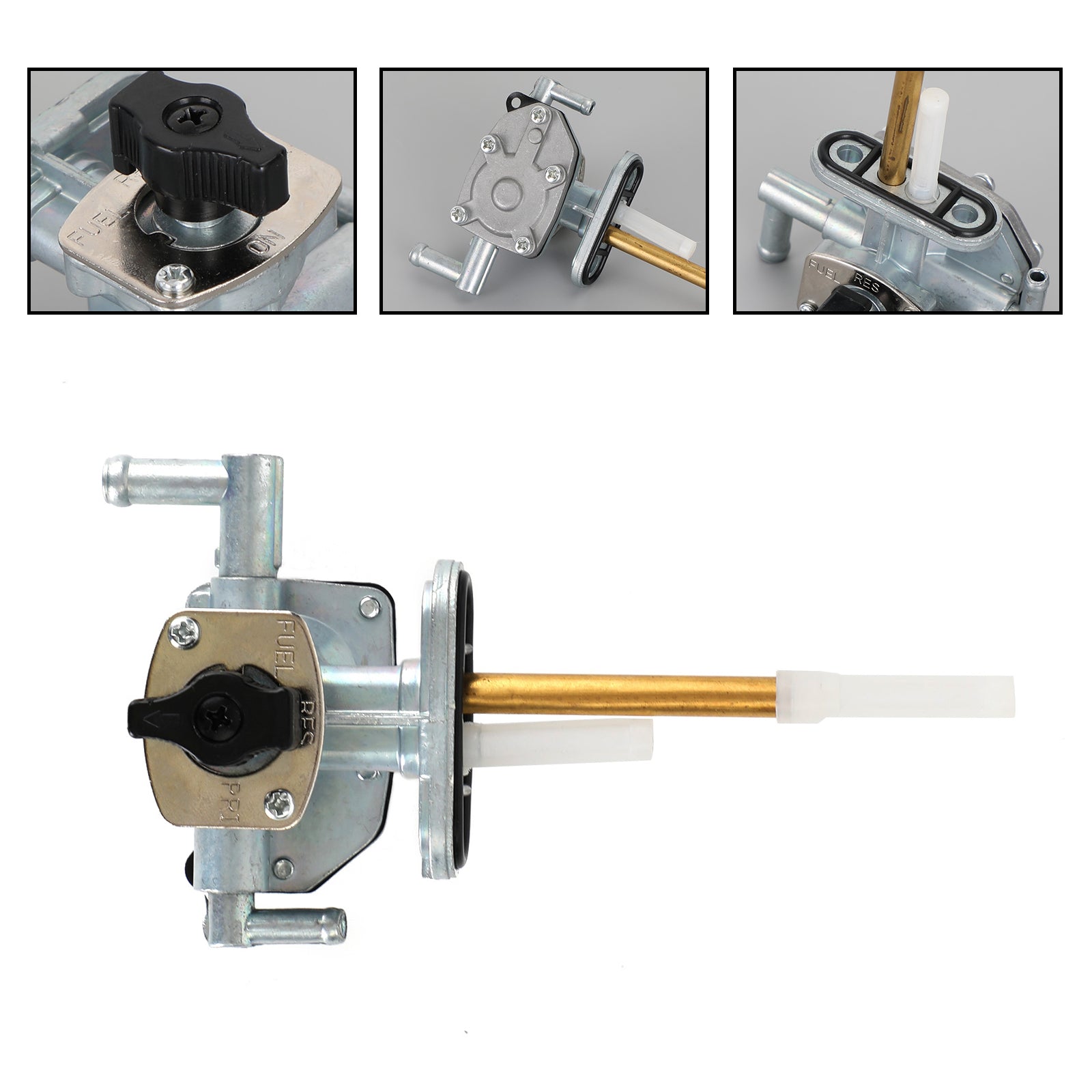 Gastank Brandstofkraan Benzinekraan voor Suzuki LTF400 LT-F400 Eiger 2003-2007 Generiek