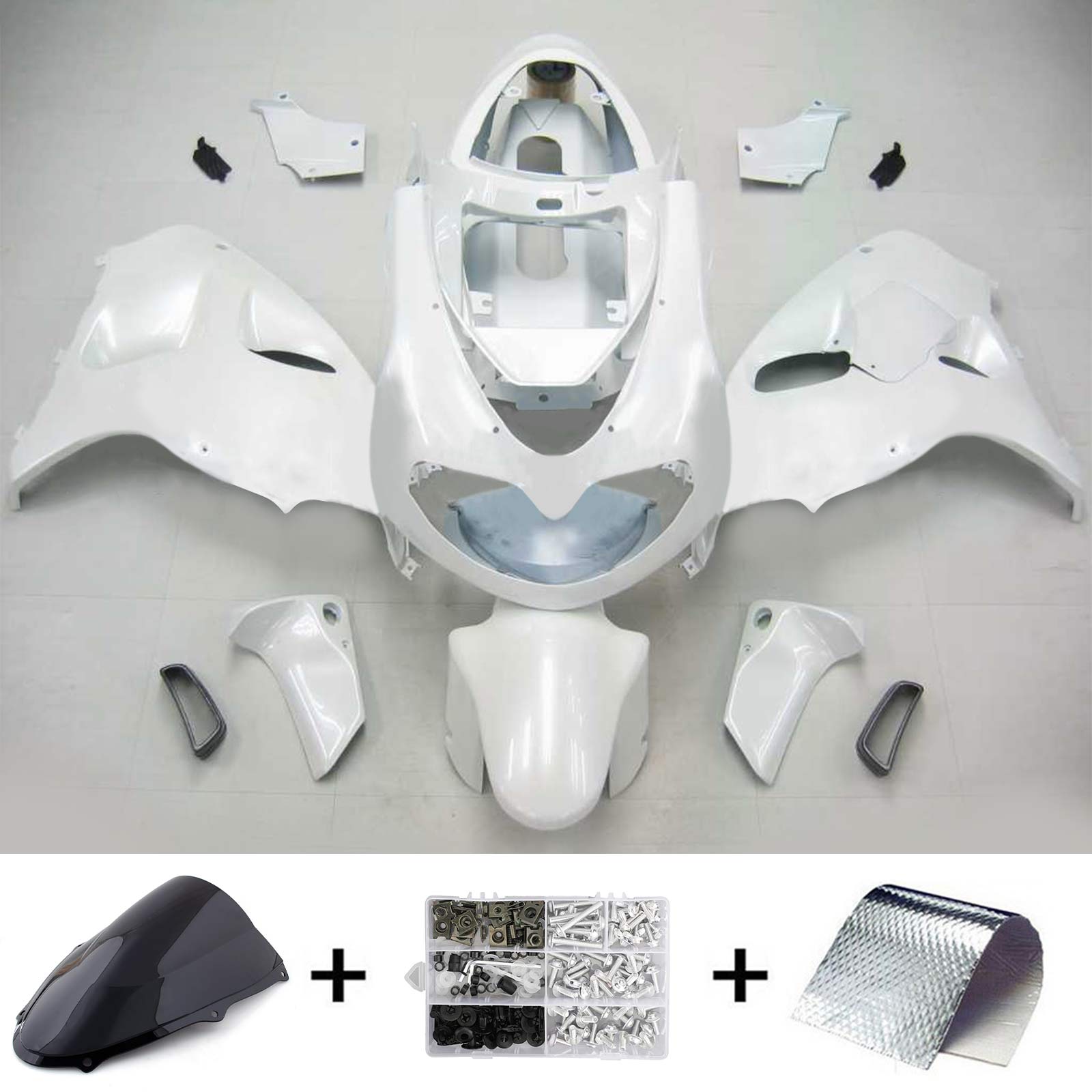 1998-2003 Suzuki TL1000R Amotopart Injeksjon Fairing Kit Bodywork Plast Abs #108