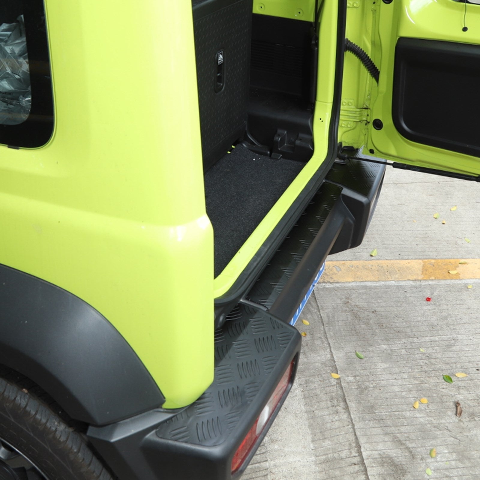 2019 -2023 Suzuki Jimny Black Alloy Rear Bumper Protector Guard Panel Trim Generic