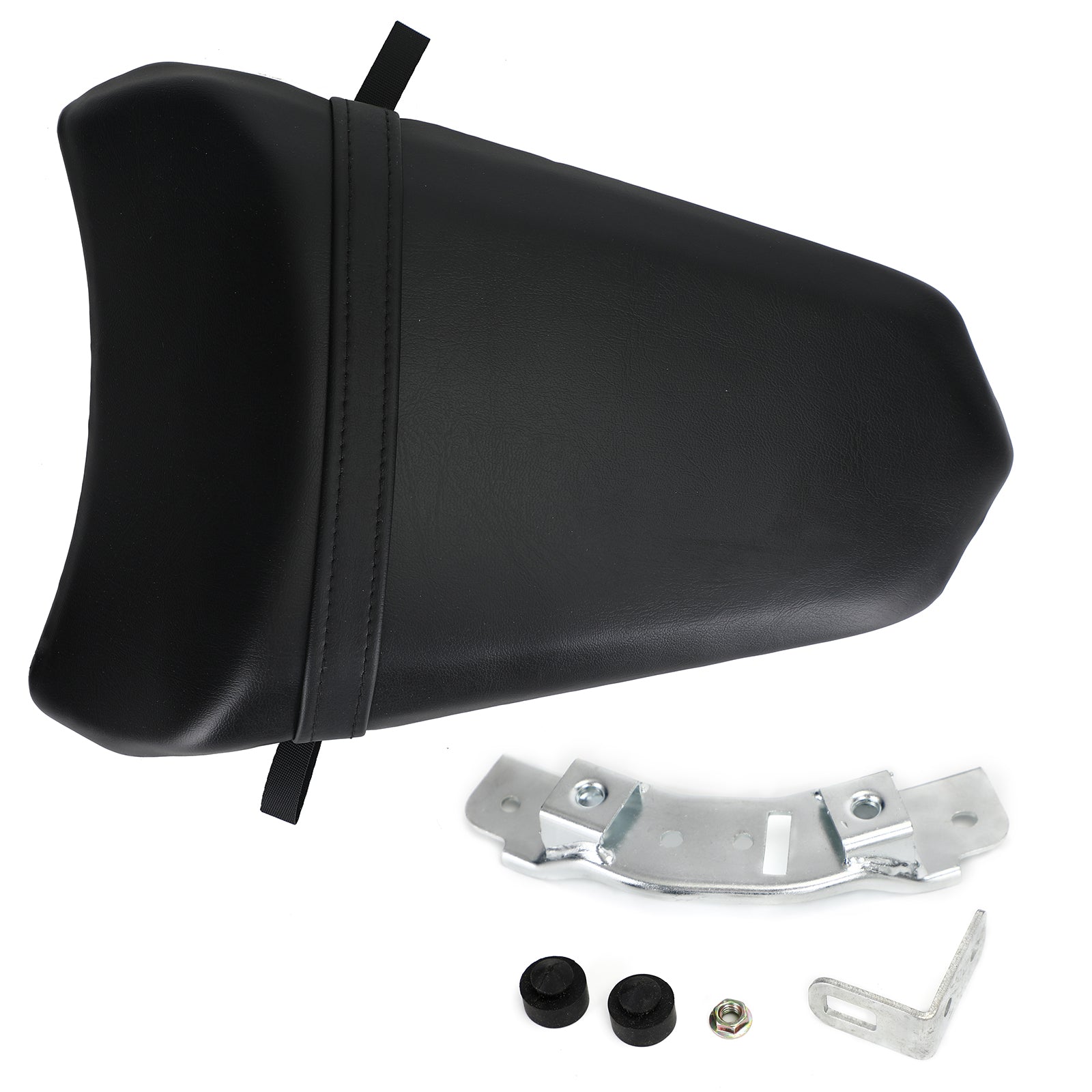 Areyourshop arrière passager arrière coussin noir ajustement pour Kawasaki Ninja 650 EX650 2017-2019