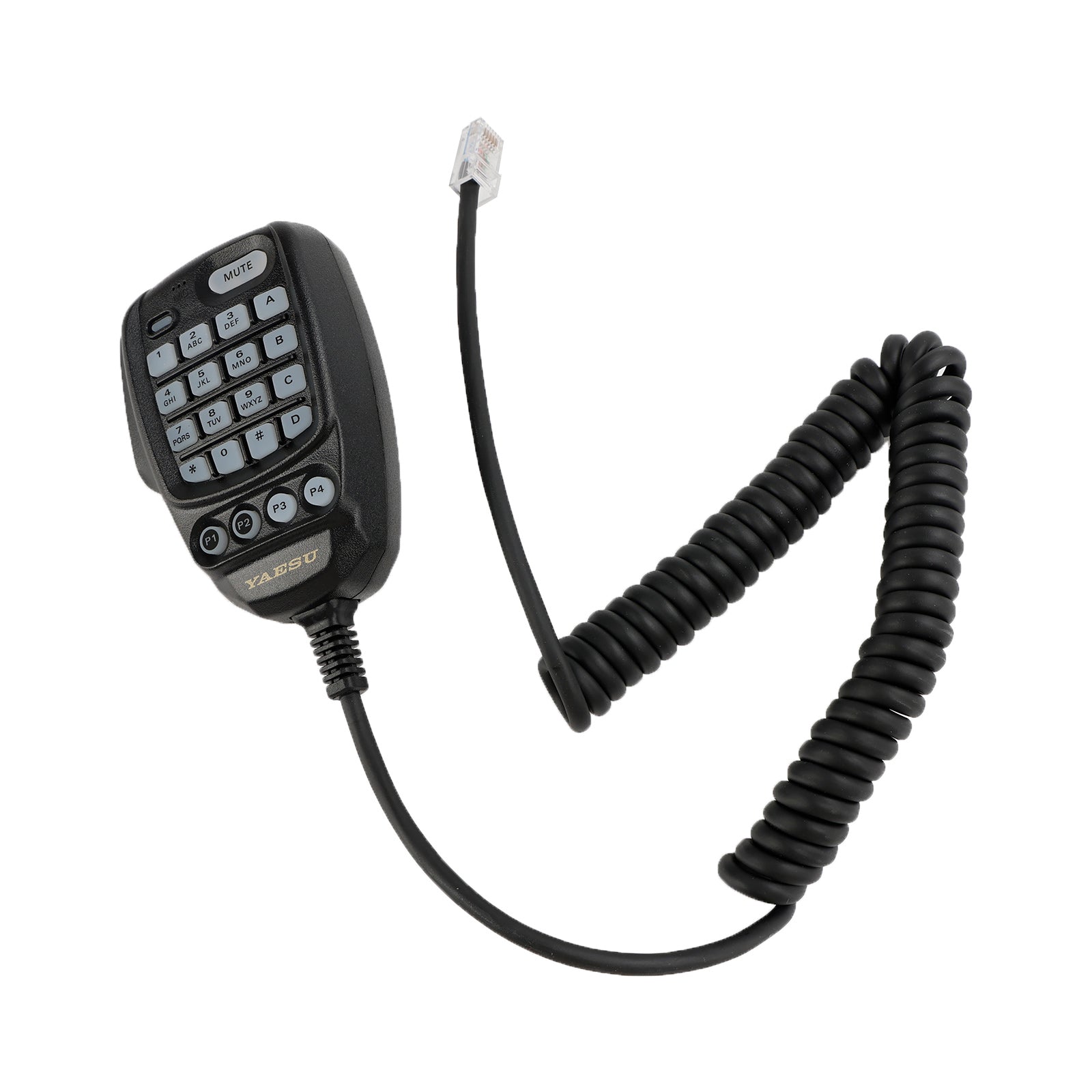 Micrófono de coche apto para YAESU SSM-85D walkie-talkie Radio megáfono mango