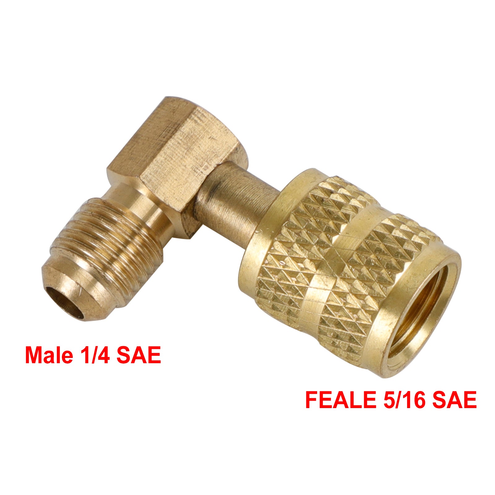 1/4 SAE à 5/16 SAE R410A Adaptateur Adaptateur Adaptateur Adaptateur Modèle
