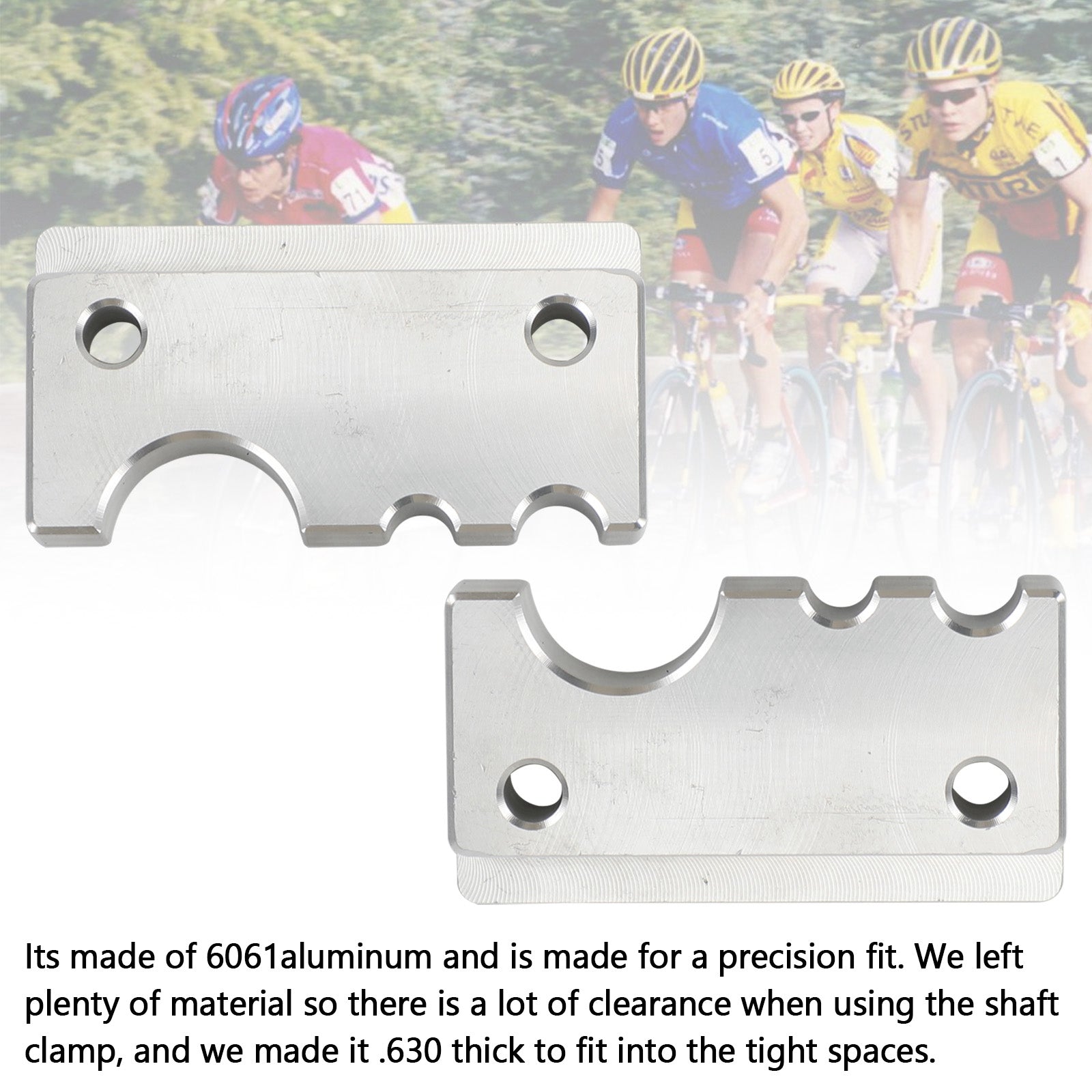 Bloque de tornillo de banco de abrazadera de conjunto de amortiguador #803-01-324 para Fox Fork Grip/Grip2