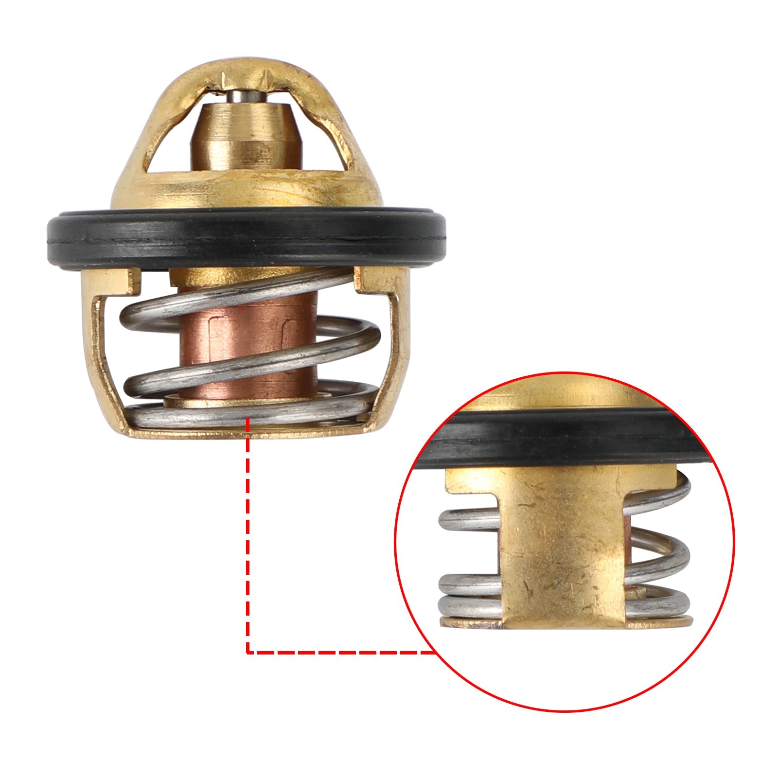 Thermostat de liquide de refroidissement moteur pour Polaris Sportsman Scrambler 500 3084940 3090049 générique