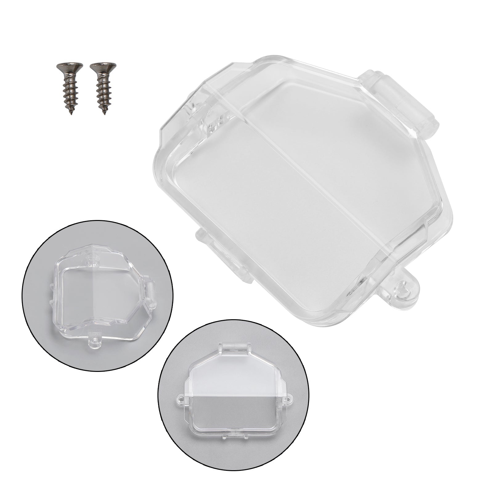 Honda Adv160 2022-2023 Cubierta de interruptor impermeable Protector de labios Protector transparente