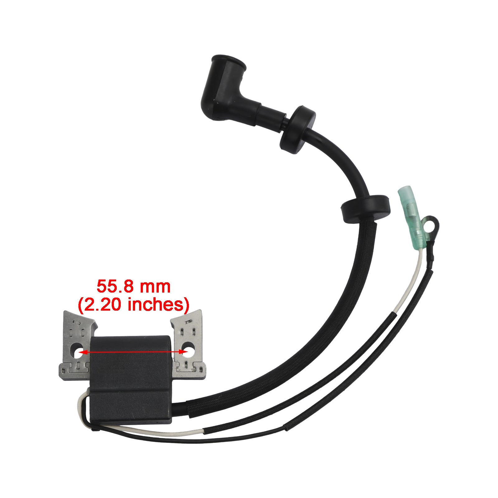 Bobine d'allumage adaptée pour Yamaha 6HP F6 MS/LH SMHA F6C MHS/L MHS MHL 6BX-85571-00