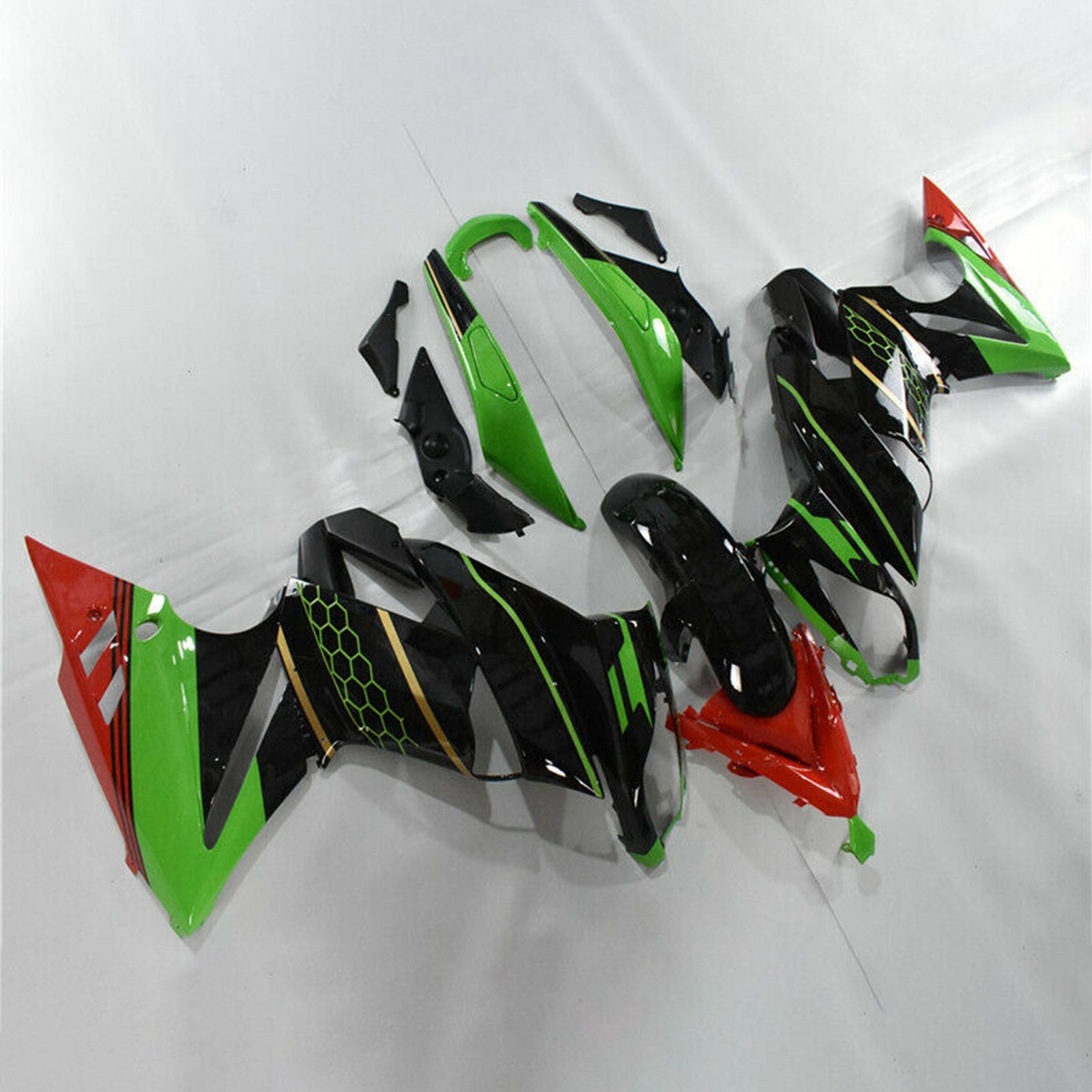 2009-2011 Kawasaki Ninja 650 ER-6F EX650 Fairing Kit Plastic 03# Generic