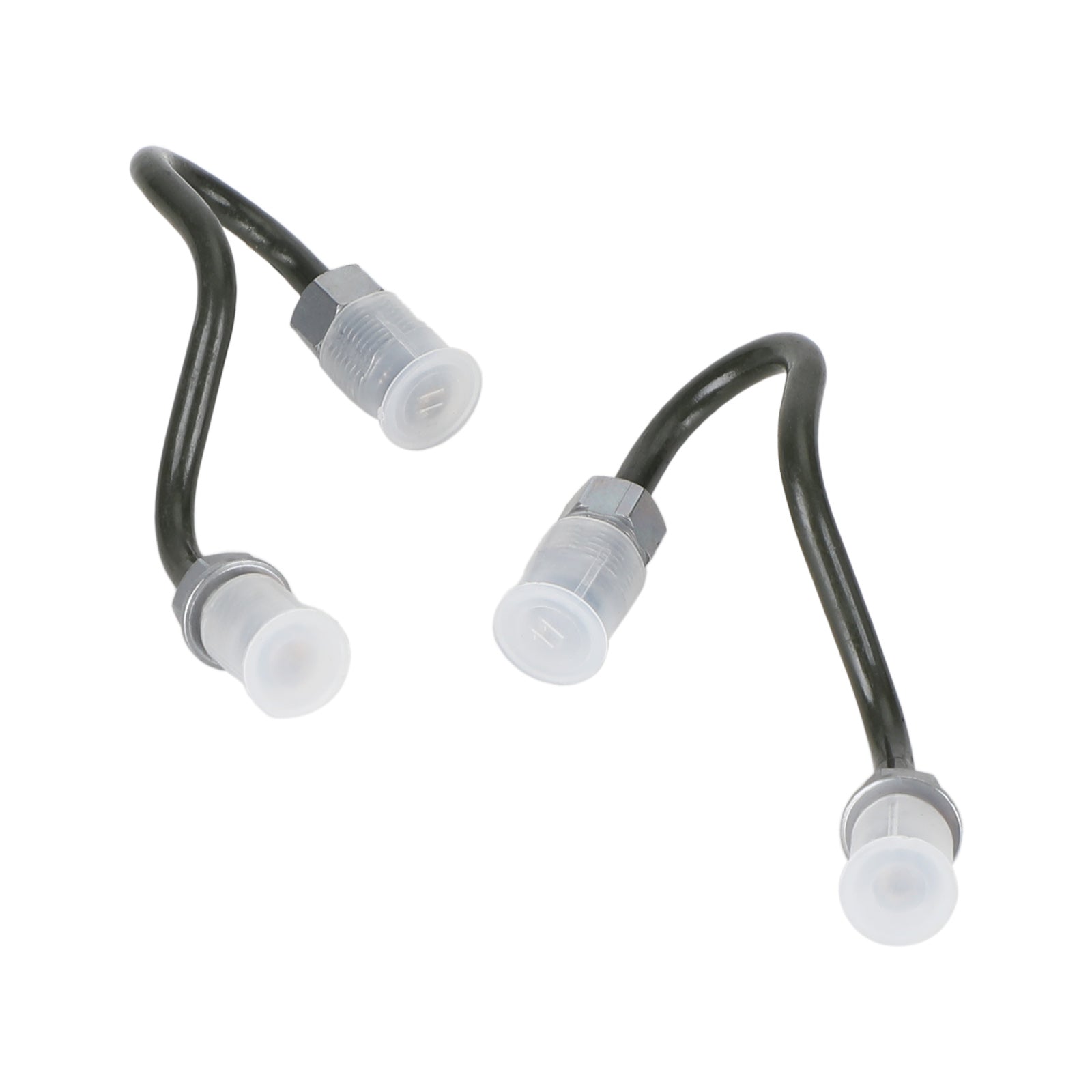 2x bakre bromslinje rörbromsok 1k0611763e/k0611763f för audi säte skoda generisk