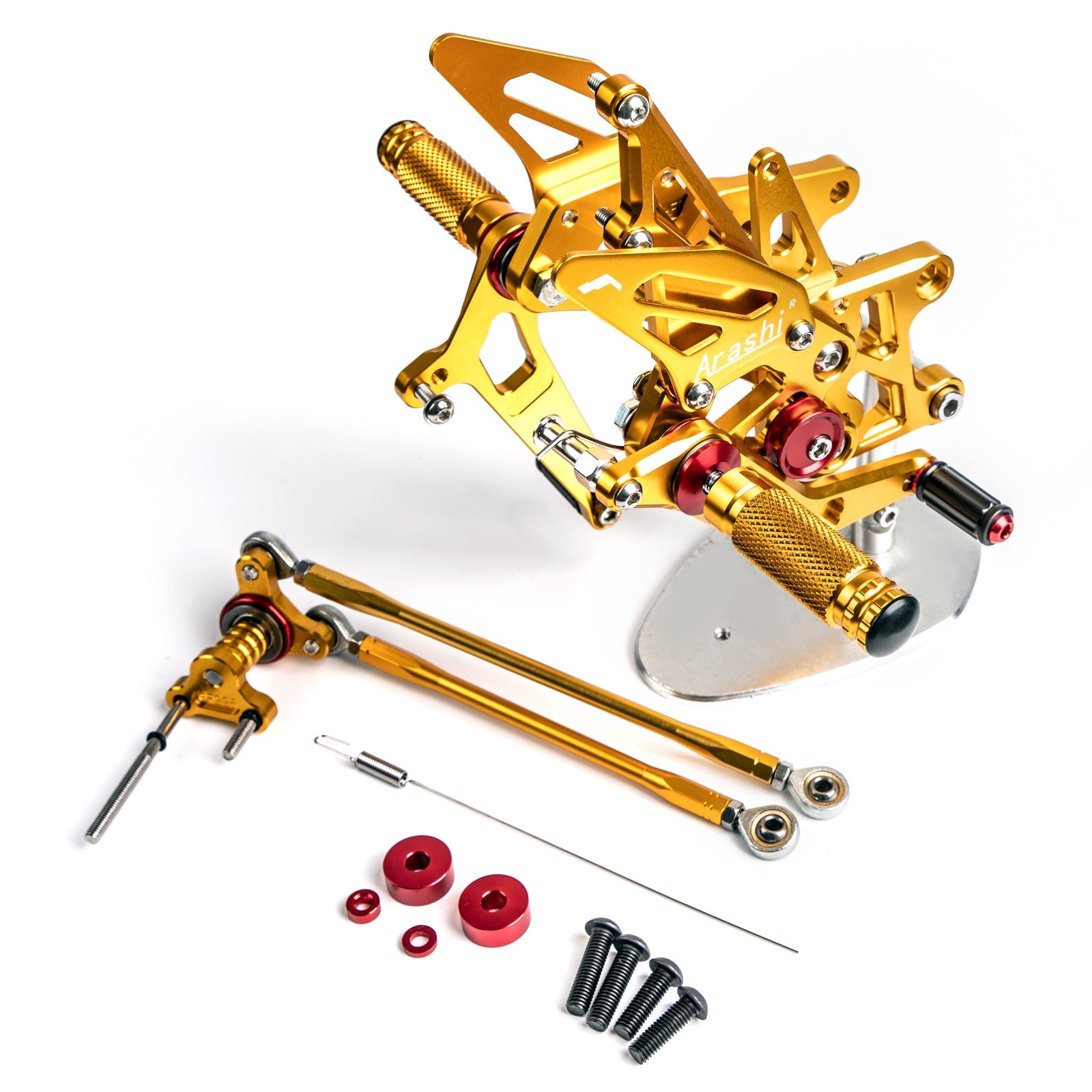 Pédale de pEG de repose-pied en arrière noir pour Honda CBR600RR ABS 2009-2015 2014 générique