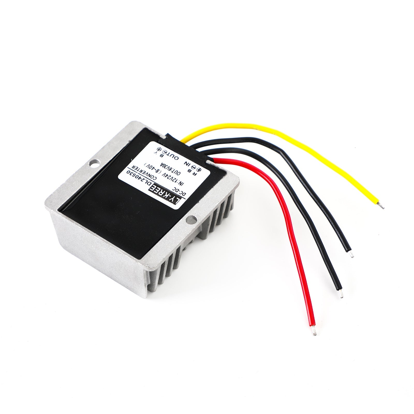 30a Vattentät DC/DC Converter Strömförsörjningsregulator 12V/24V Stig ner till 6V