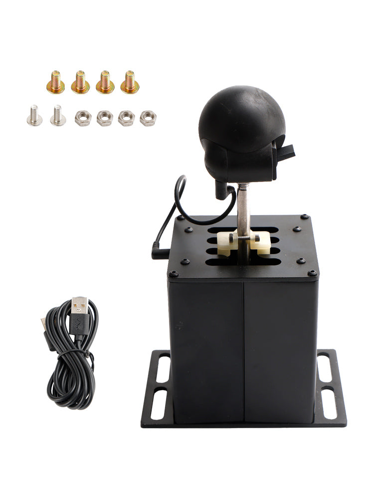 7+R USB Simulator Gear Shifter for Logitech G29 G27 G25 G920 Ratt PC