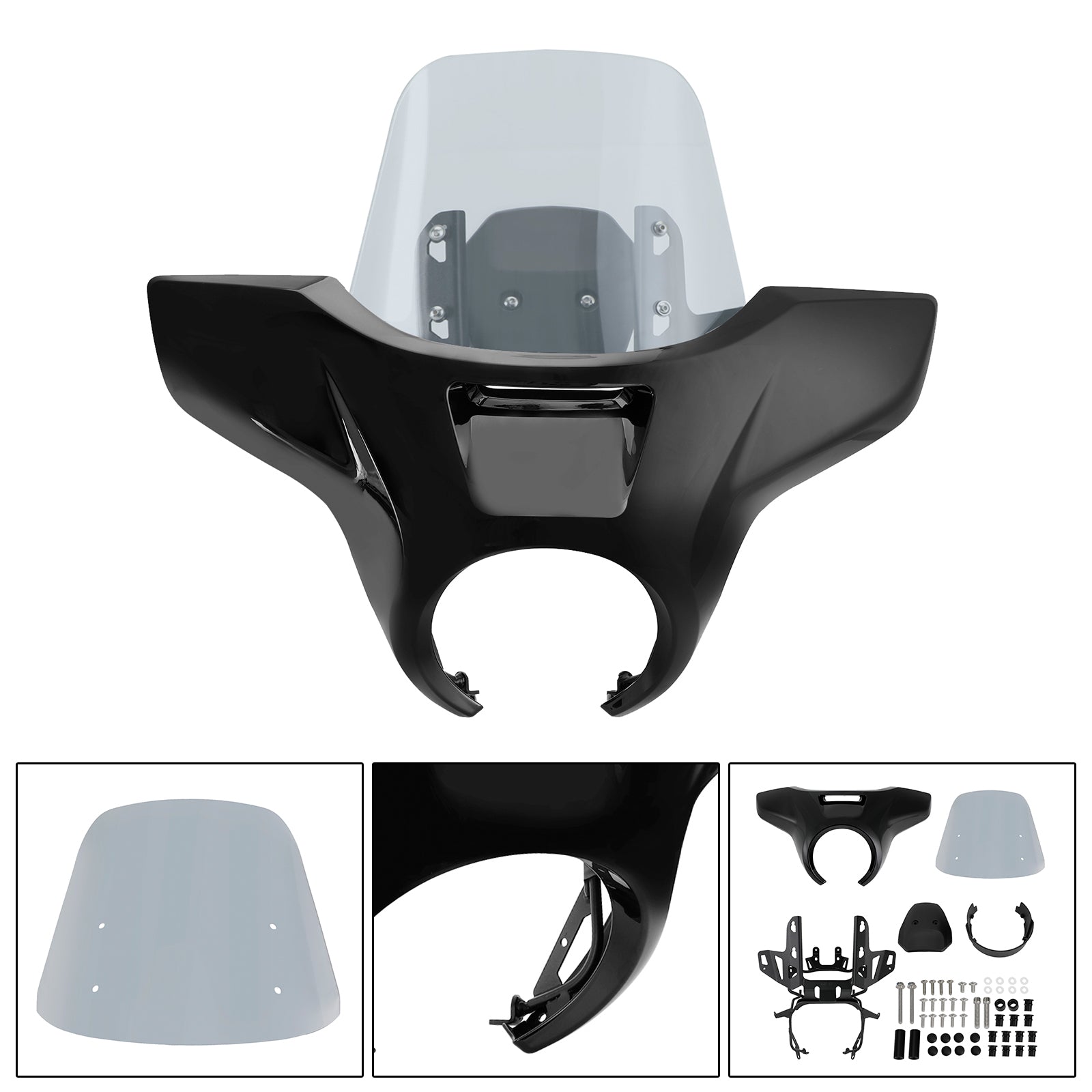 ABS Motocyklové čelné sklo čelného skla vhodné pre Honda CM1100 2021-2022 FedEx Express