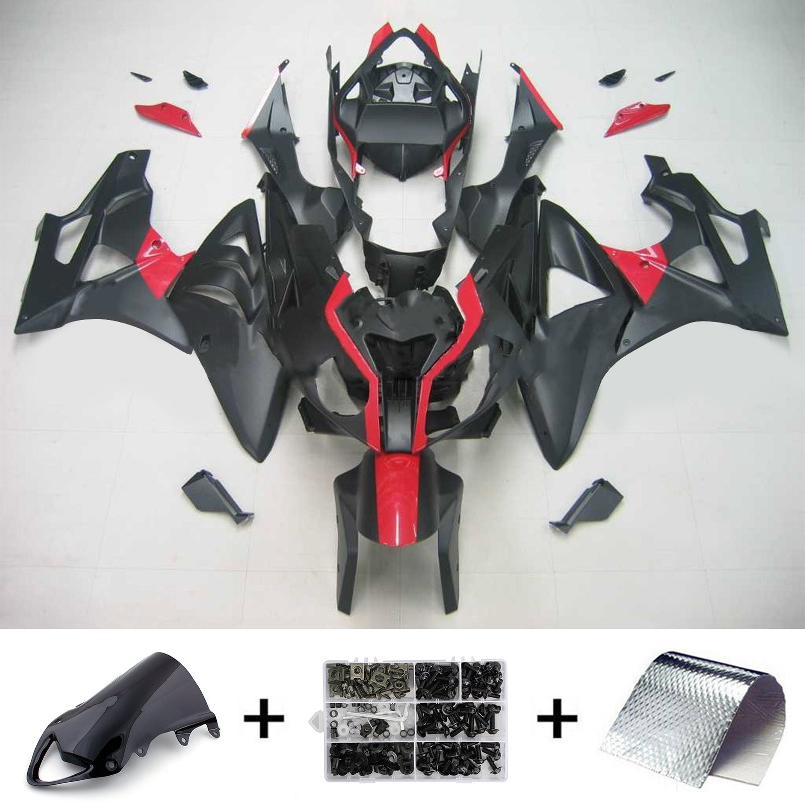 2009-2014 BMW S1000RR Kit de carenagem Bodywork Plastic ABS genérico